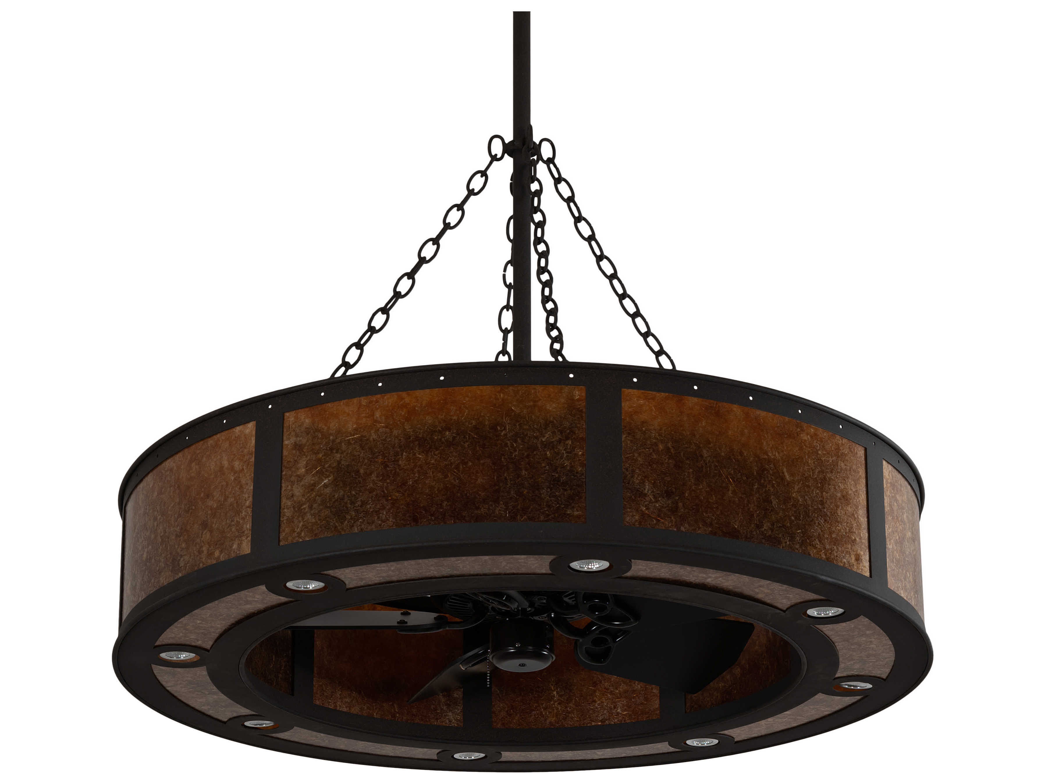 Meyda Smythe Craftsman 24-Light Chandel-Air