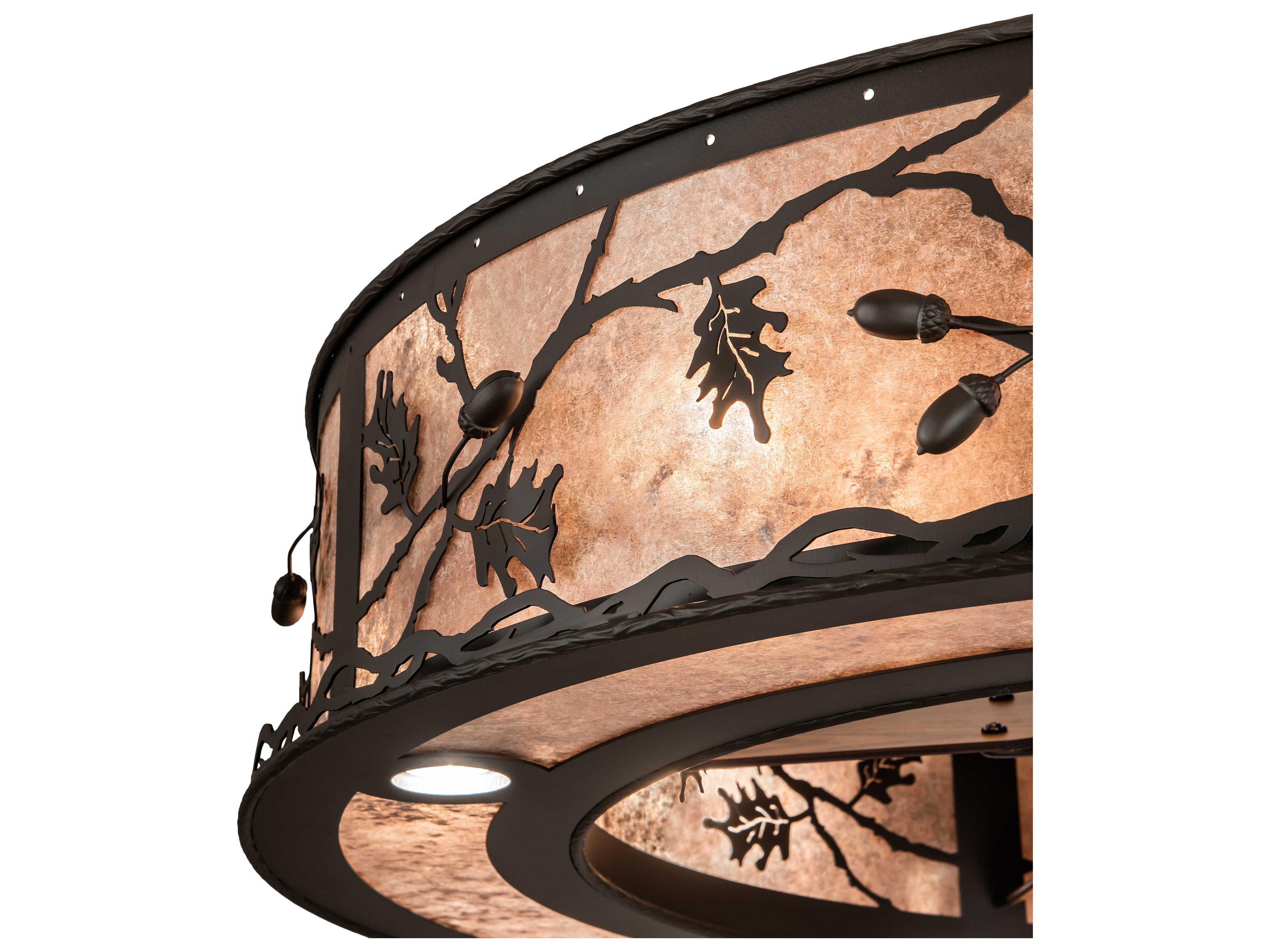 Meyda Oak Leaf & Acorn 16 - Light Chandel-Air