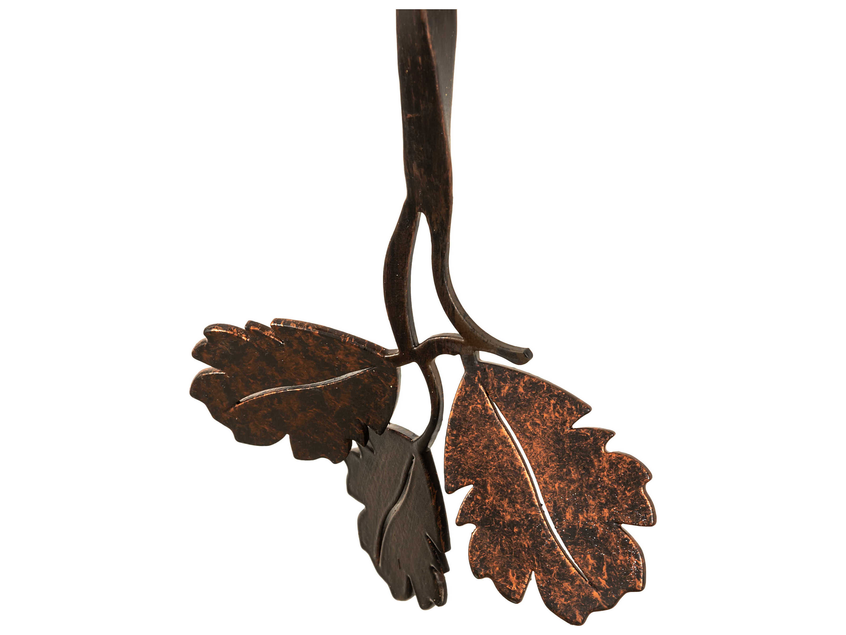 Meyda Blue Oak 2 - Light Glass LED Rustic Lodge Outdoor Wall Light