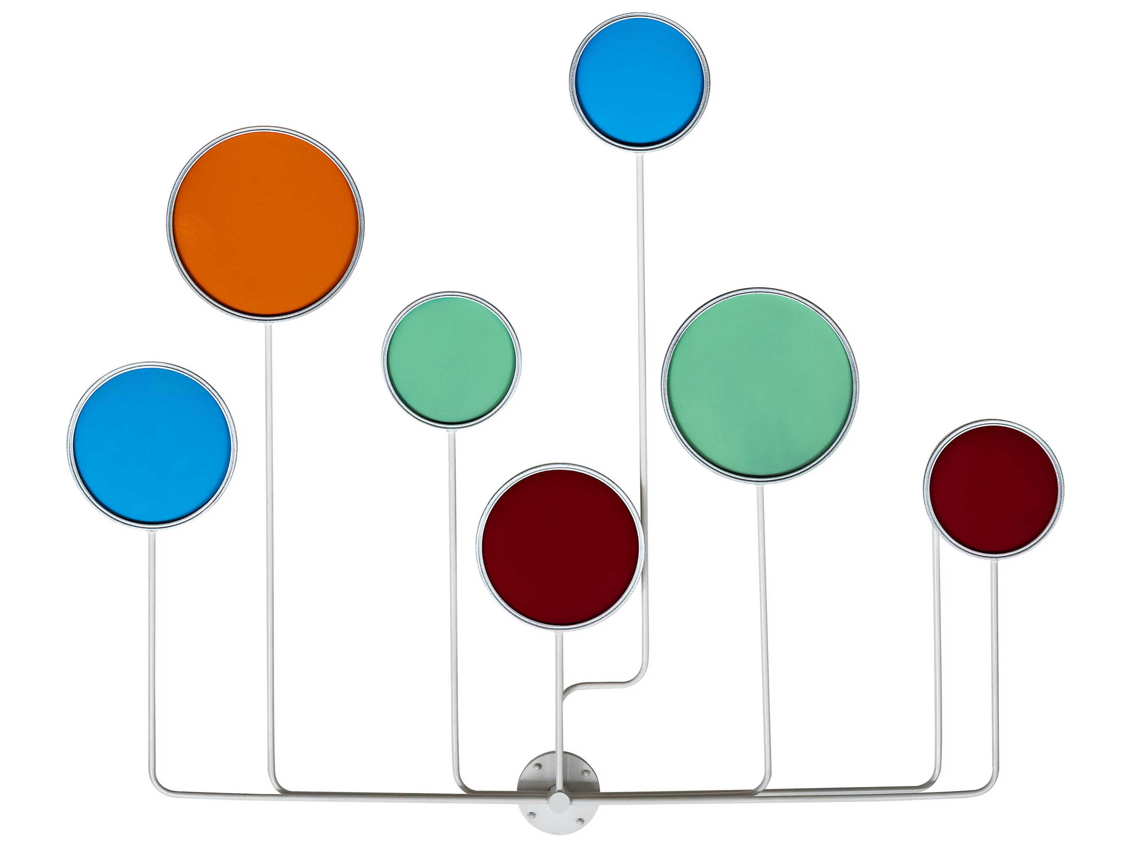 Meyda Paletta Ruby Coral Green Blue White Red LED Wall Sconce