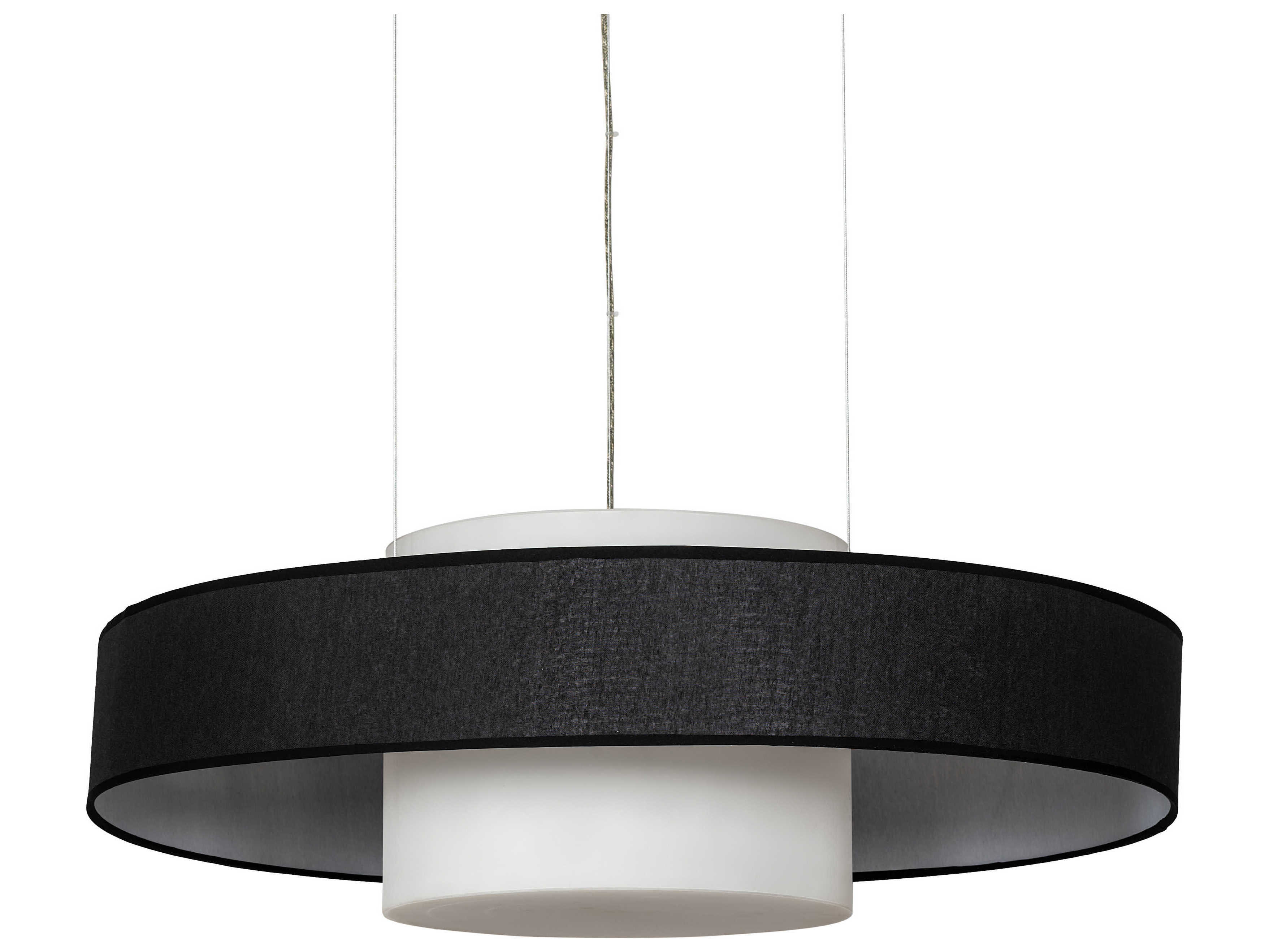 Meyda Ashton Copper Black LED Round Pendant