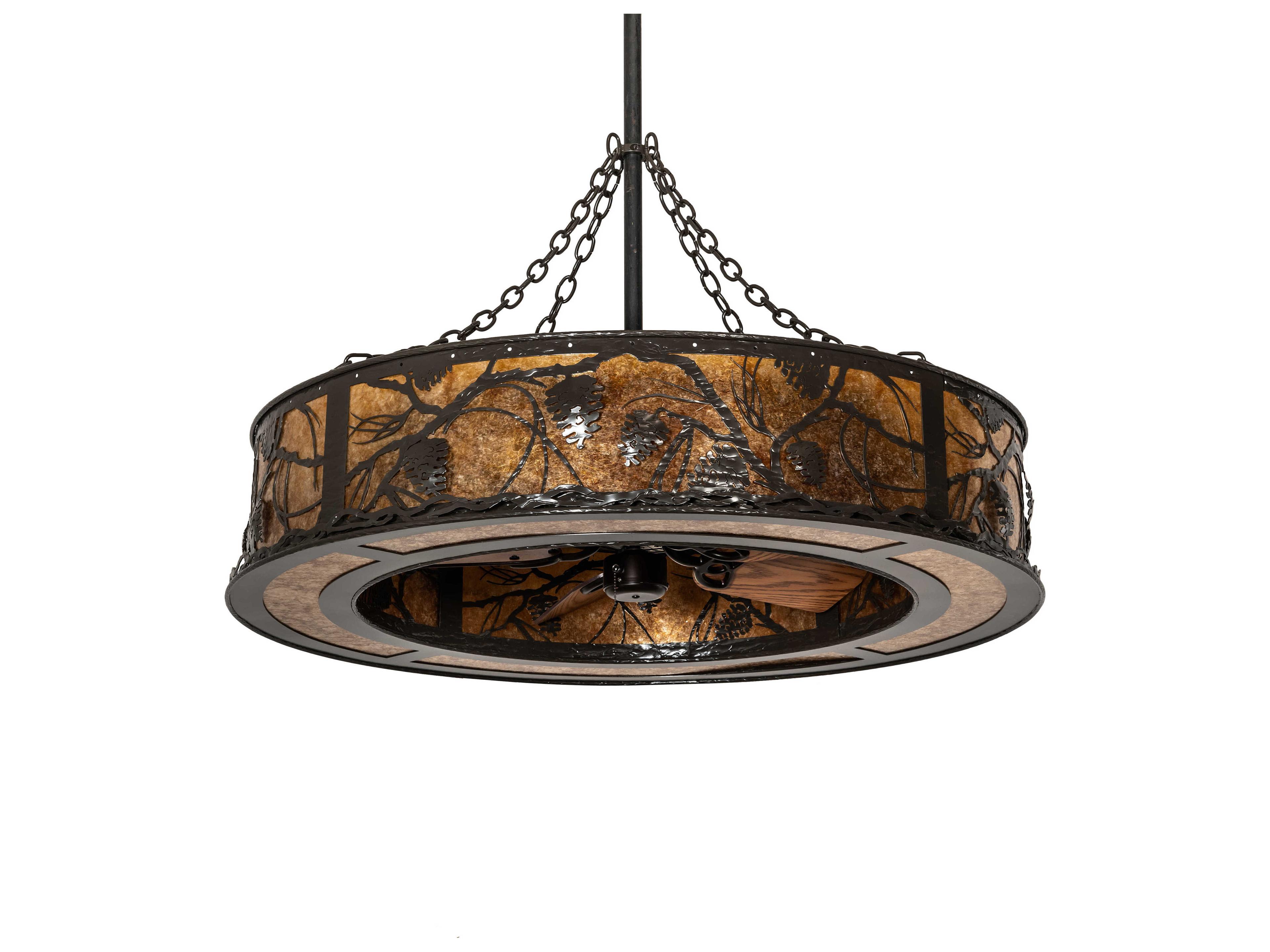 Meyda Whispering Pines 8-Light Chandel-Air