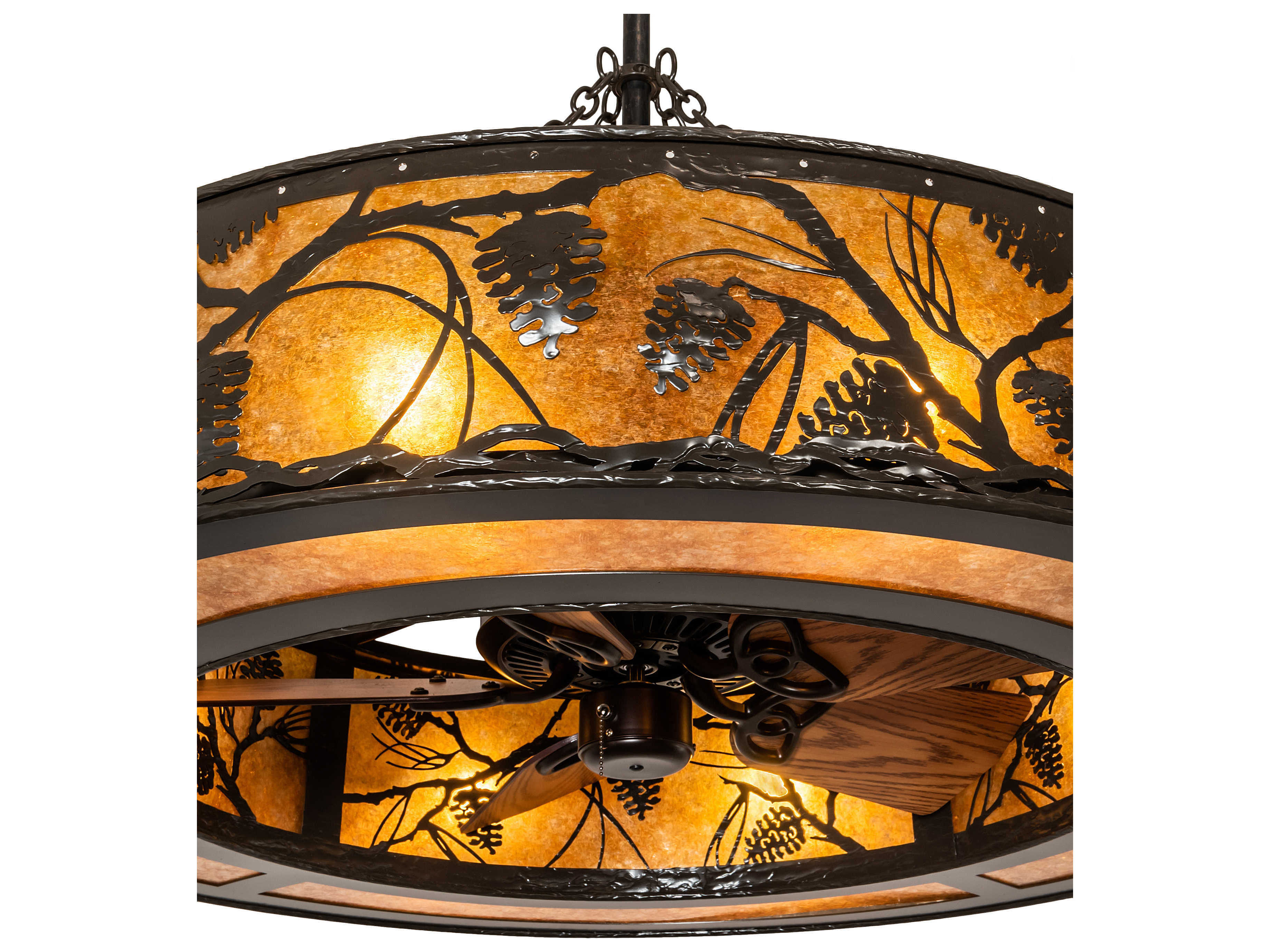 Meyda Whispering Pines 8-Light Chandel-Air