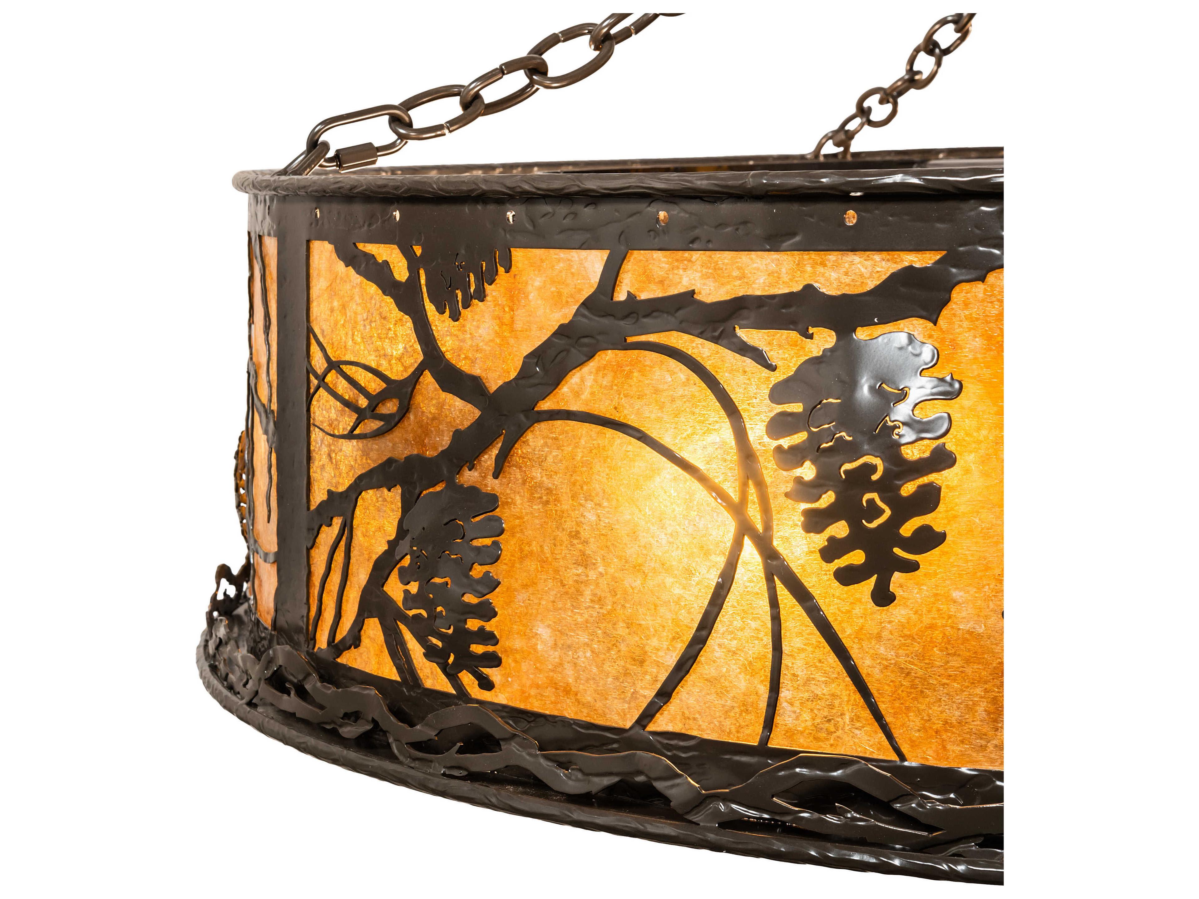 Meyda Whispering Pines 8-Light Chandel-Air