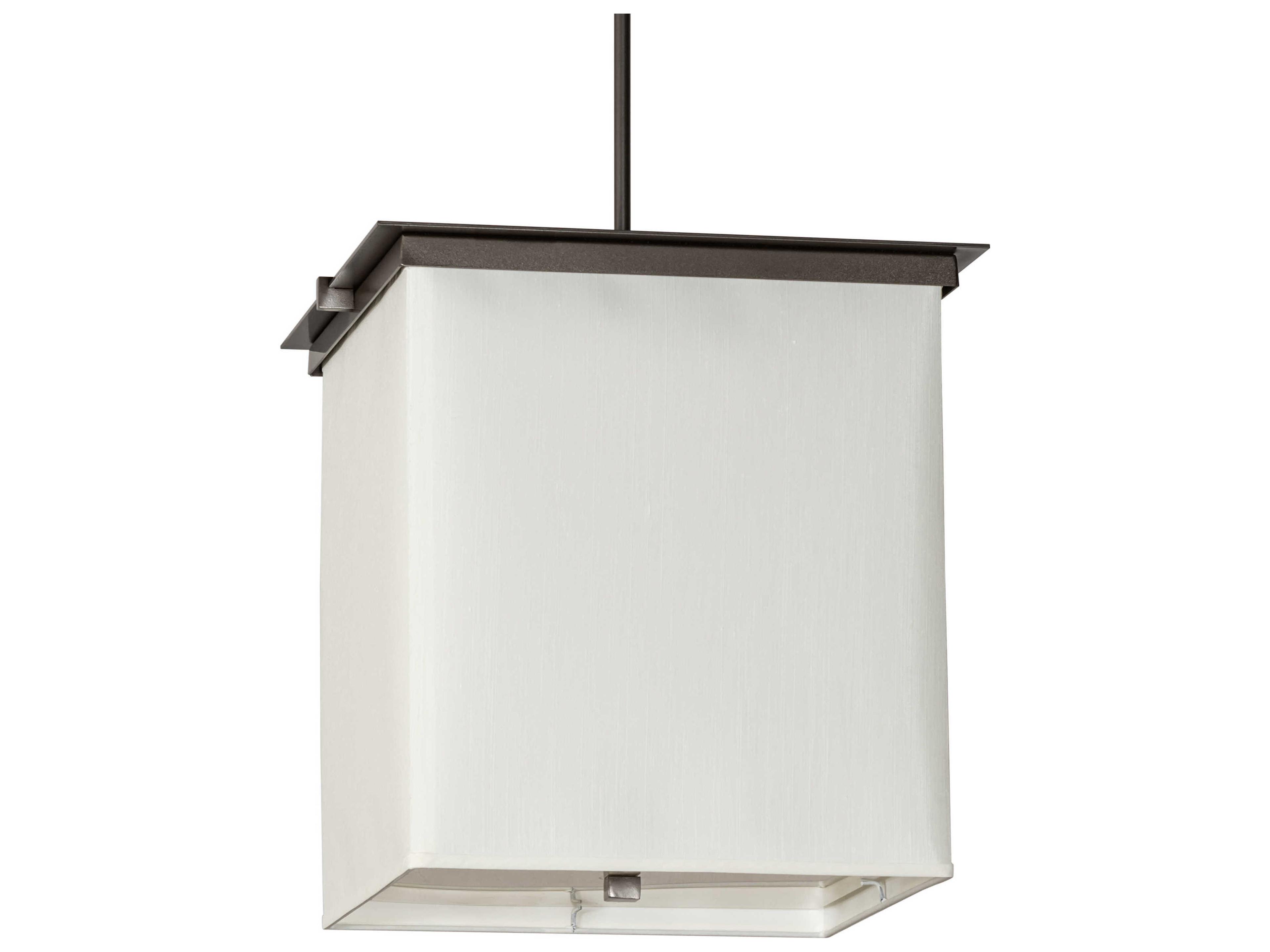 Meyda Spalding 2-Light Bronze Off White Pendant