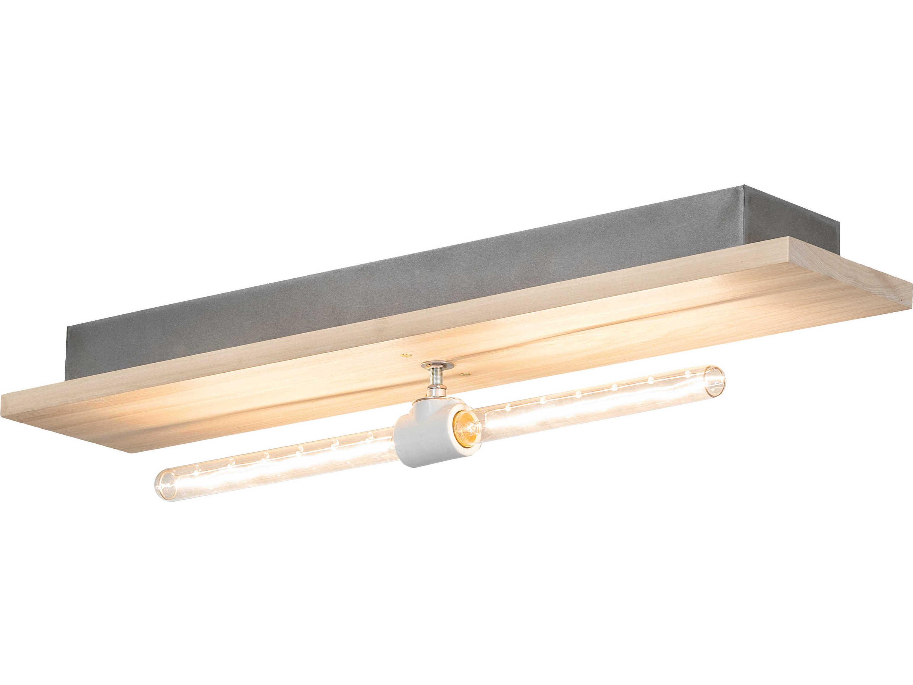 Meyda Alva 2-Light Satin Clear Silver LED Flush Mount
