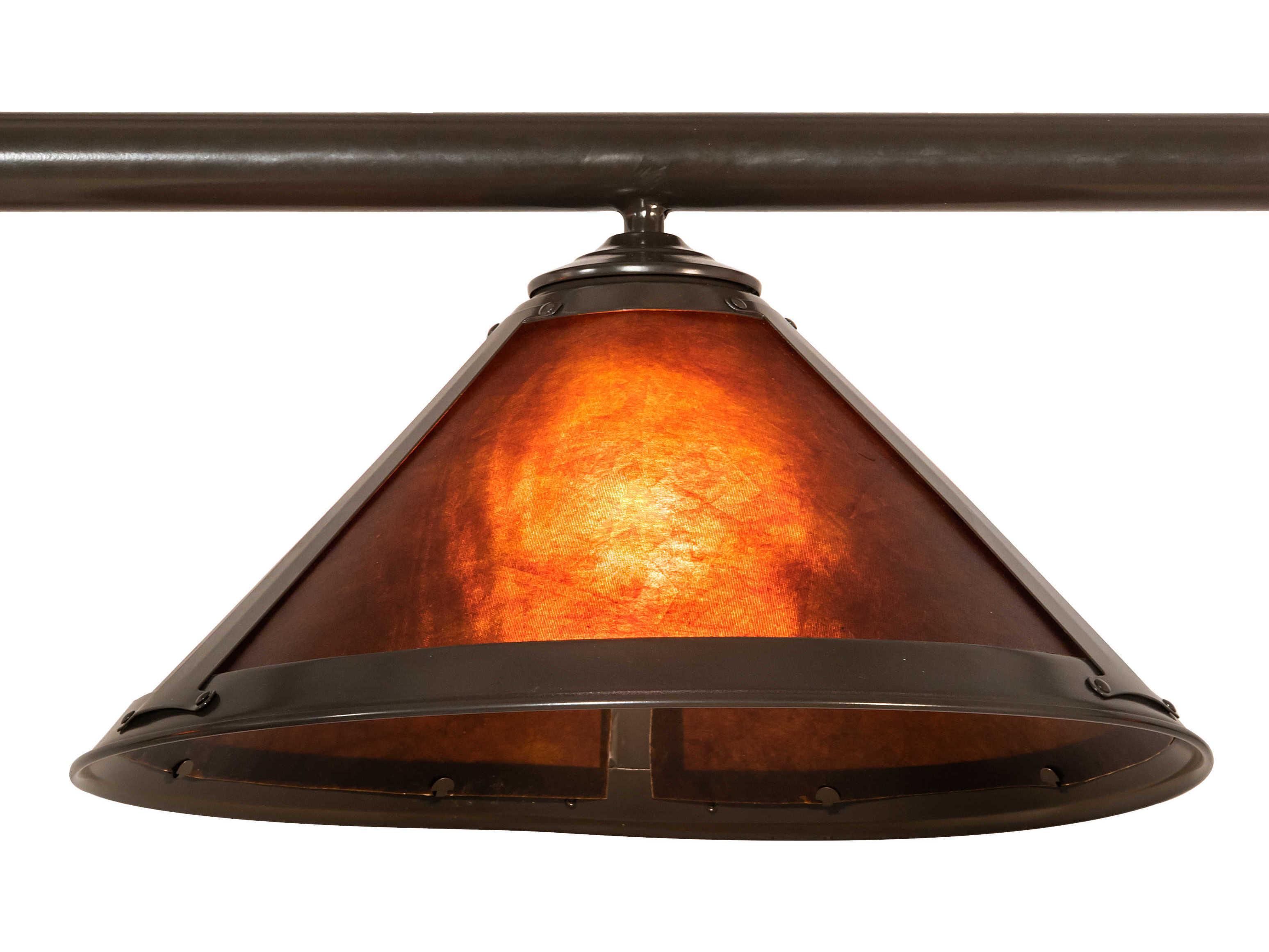 Meyda Sutter 3-Light Timeless Bronze Brown Island Pendant