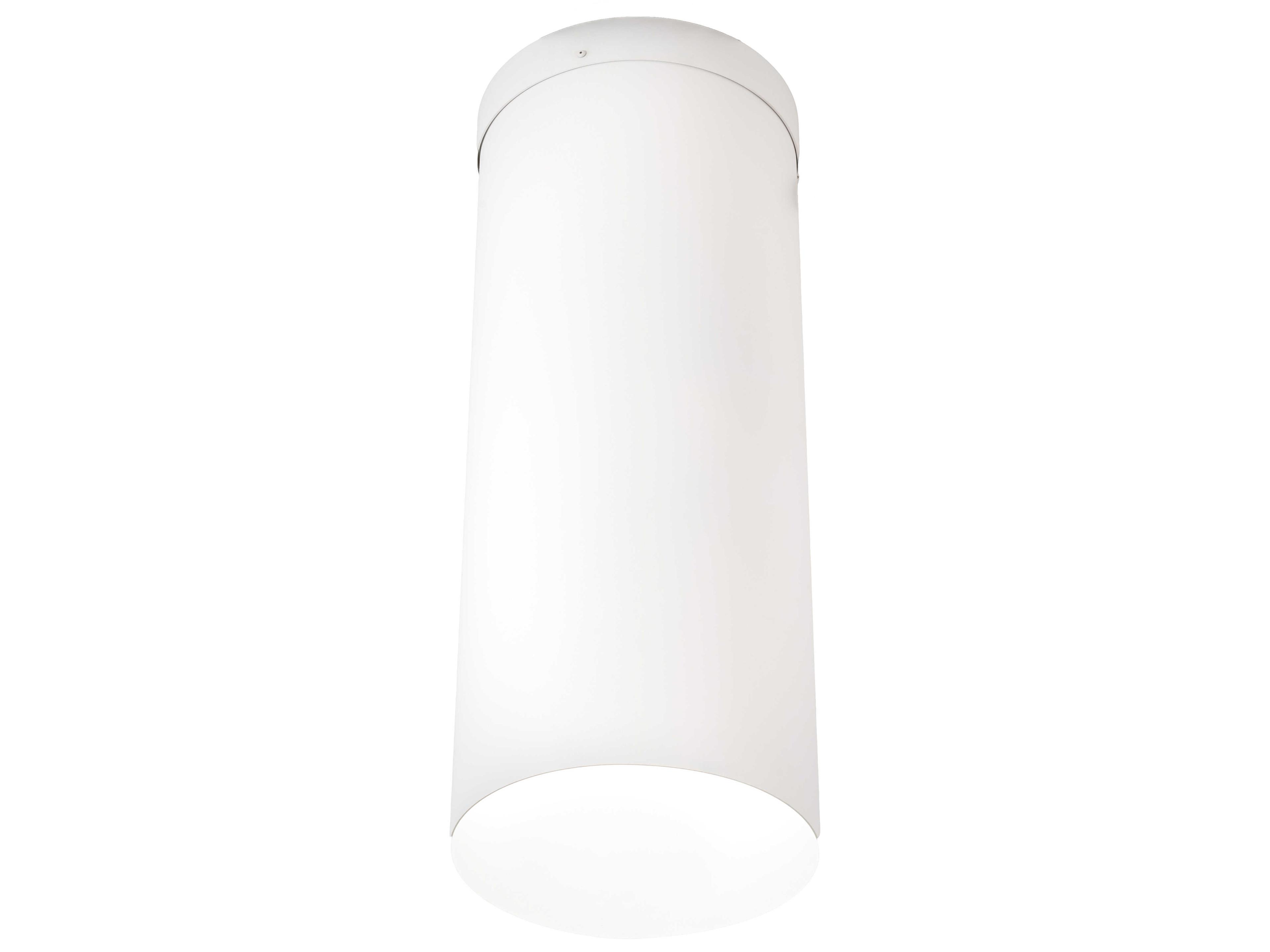 Meyda Cilindro White LED Cylinder Flush Mount