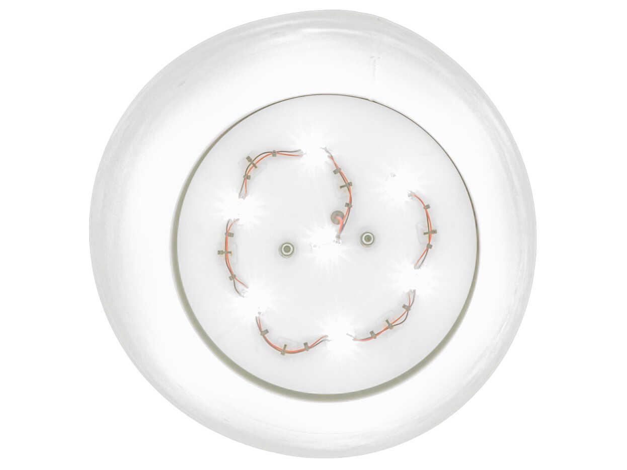 Meyda Cilindro White LED Cylinder Flush Mount