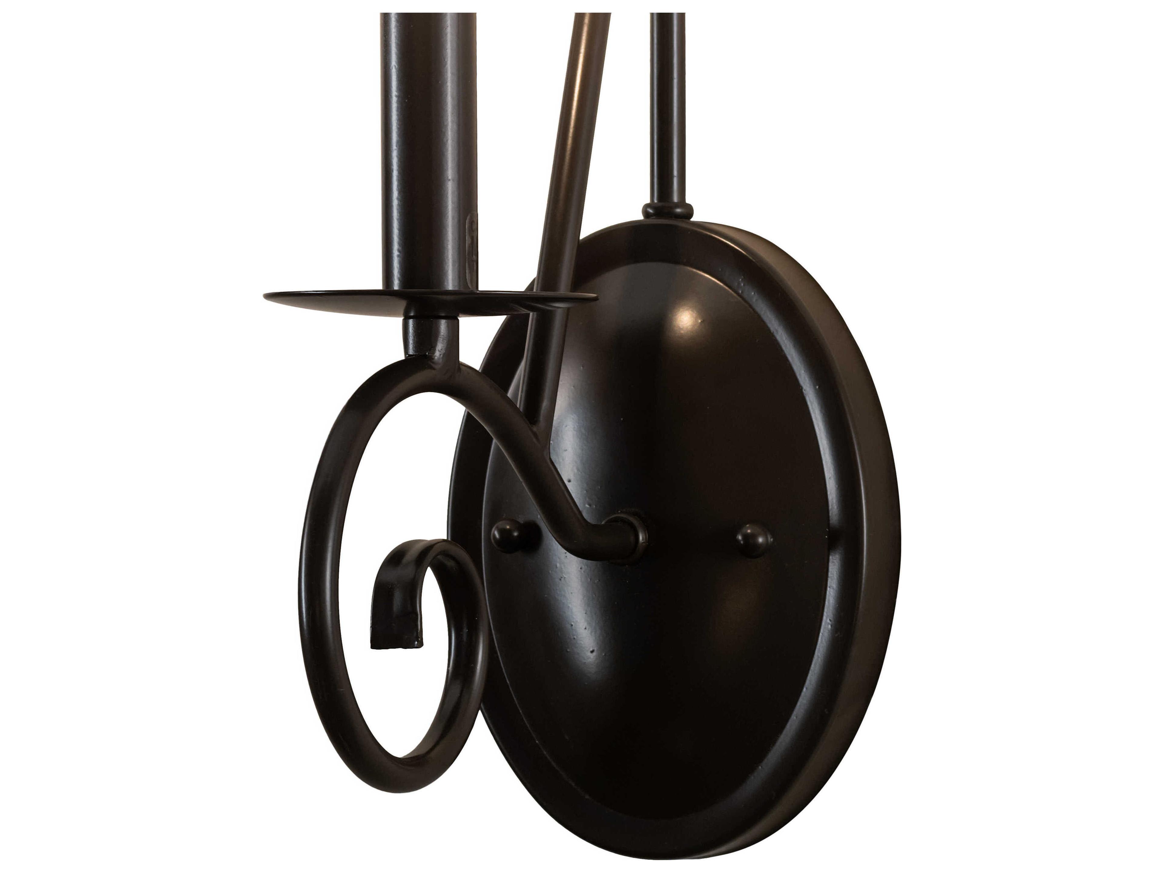 Meyda Estrella 1-Light Timeless Bronze Wall Sconce