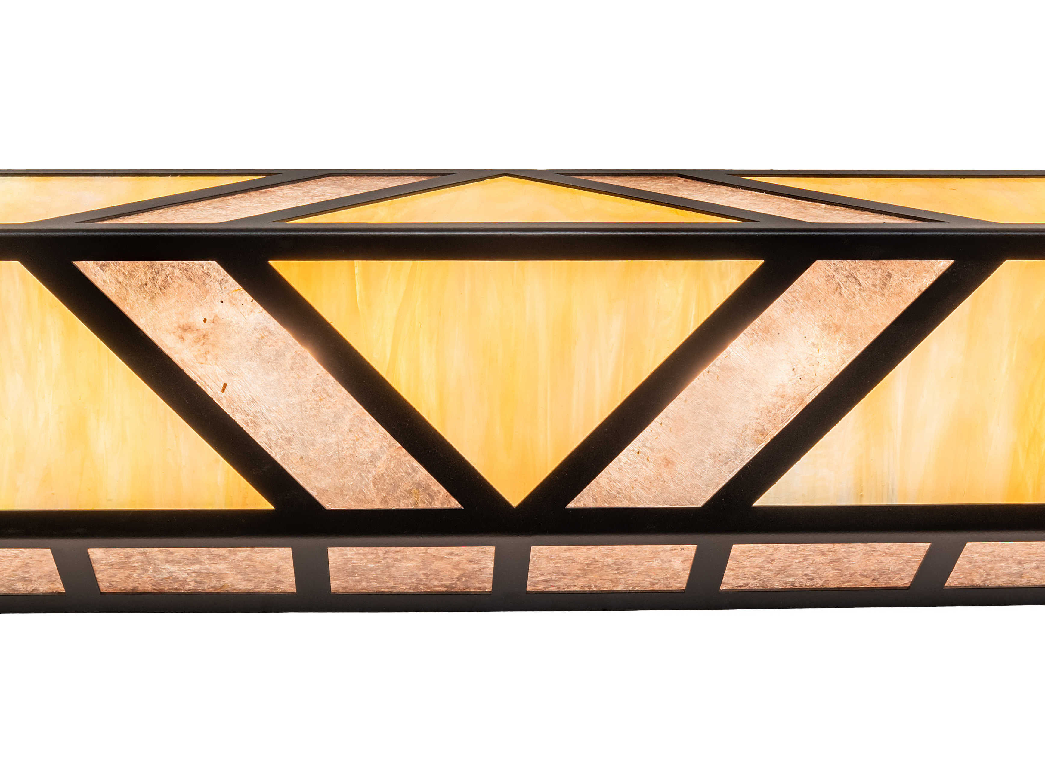 Meyda Santa Fe 4 - Light Glass LED Outdoor Wall Light