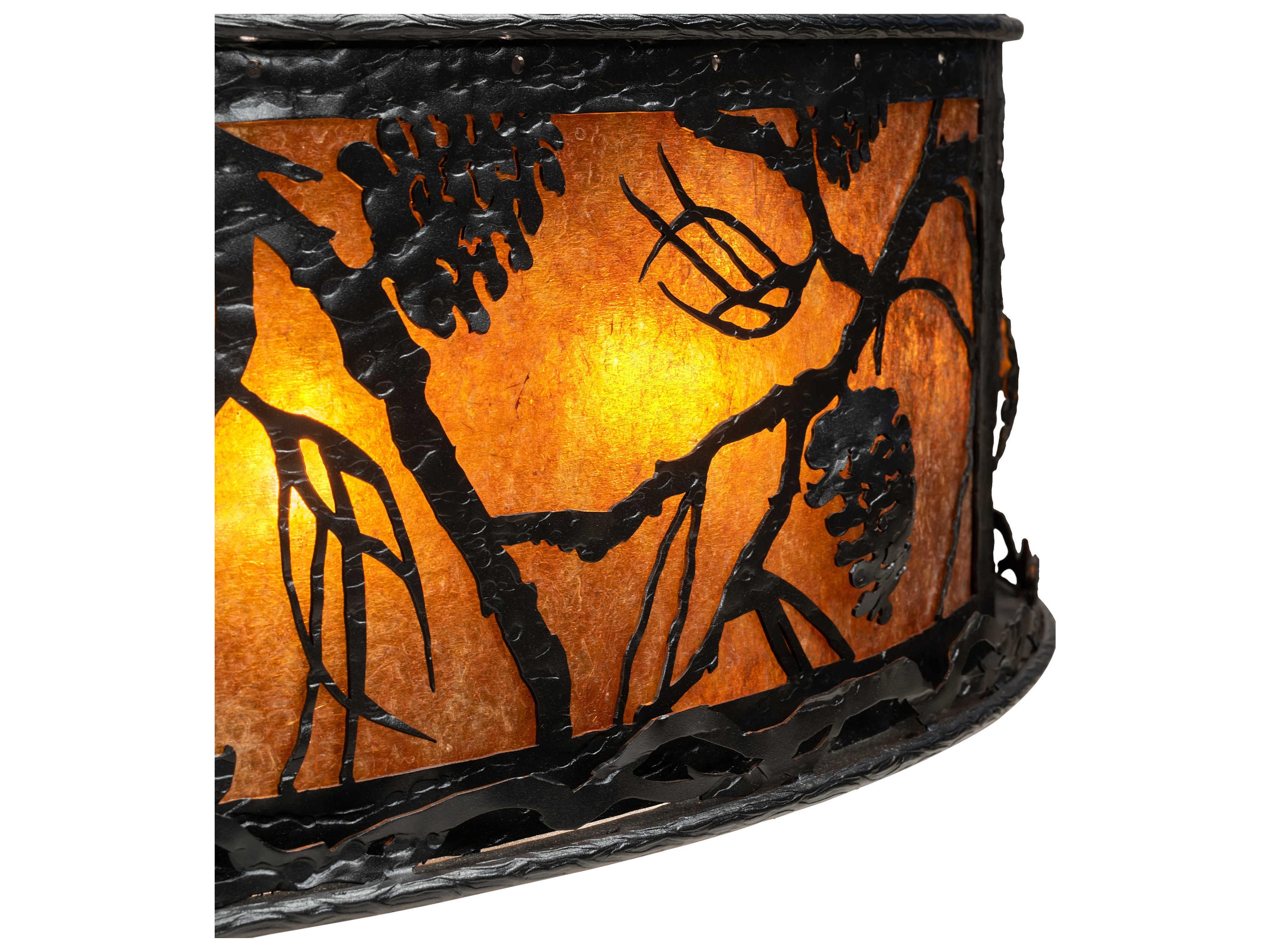 Meyda Whispering Pines 19-Light Chandel-Air