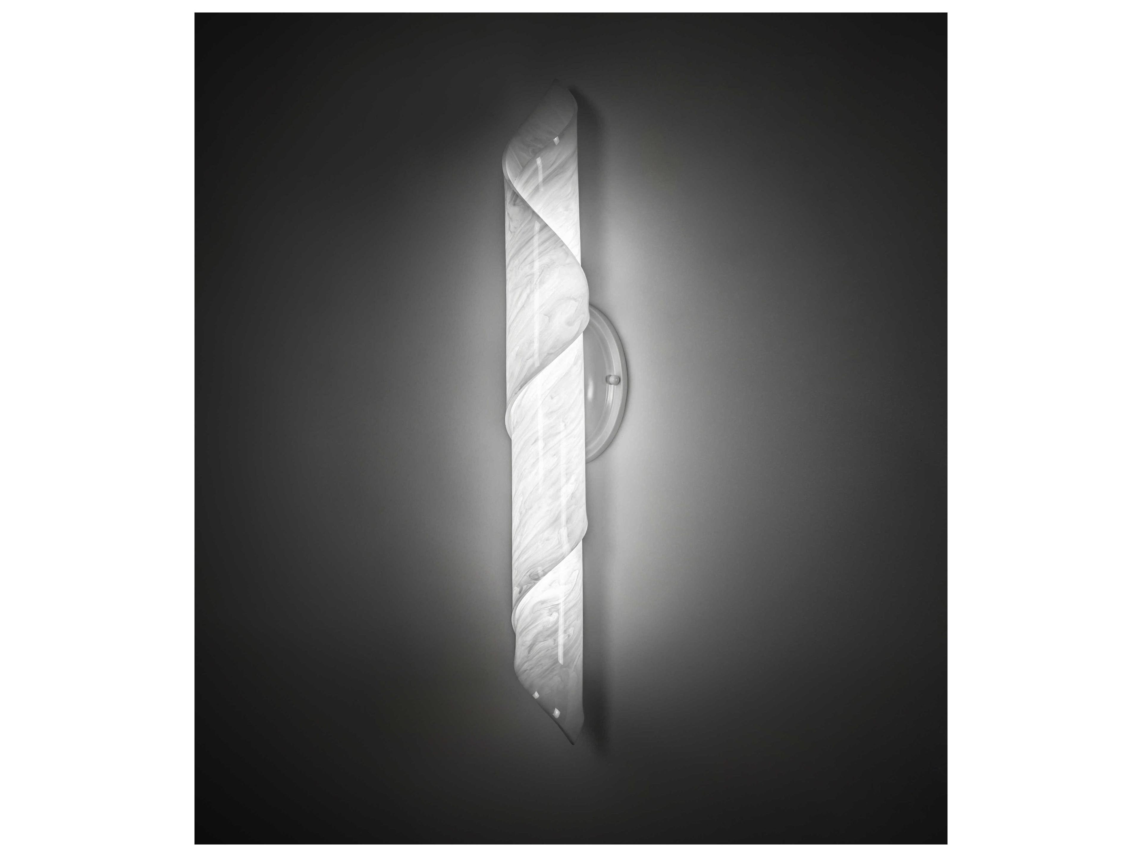 Meyda Barquillo White LED Wall Sconce