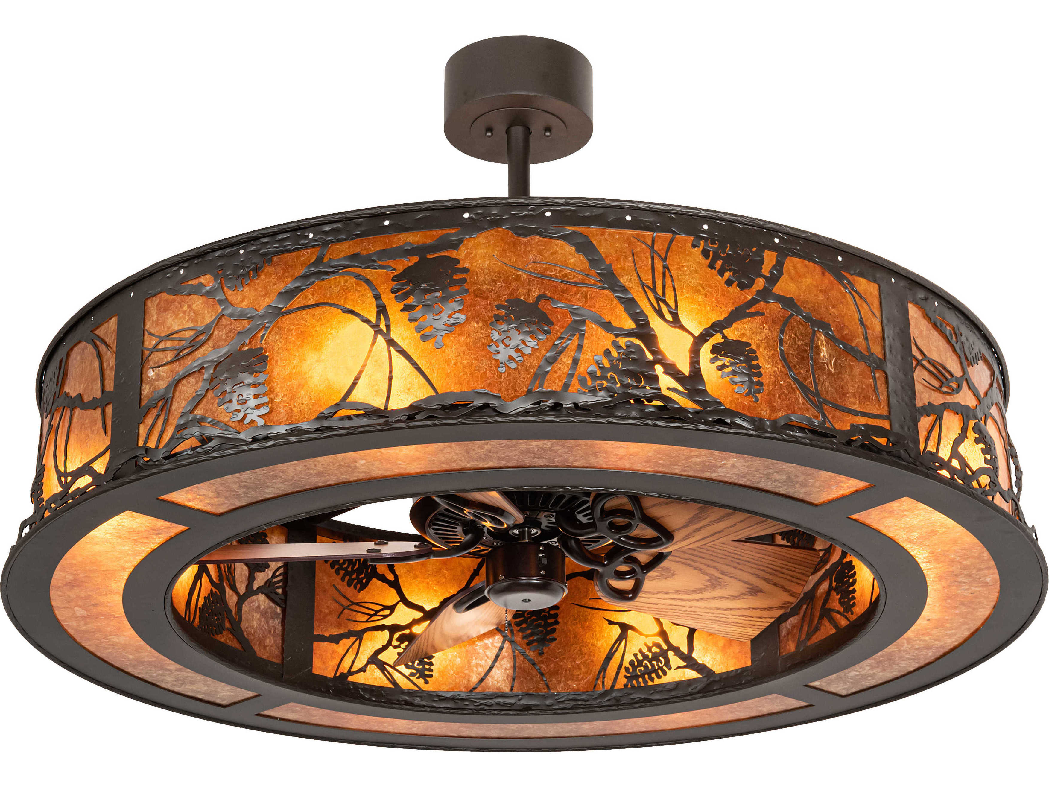 Meyda Whispering Pines 8-Light Chandel-Air