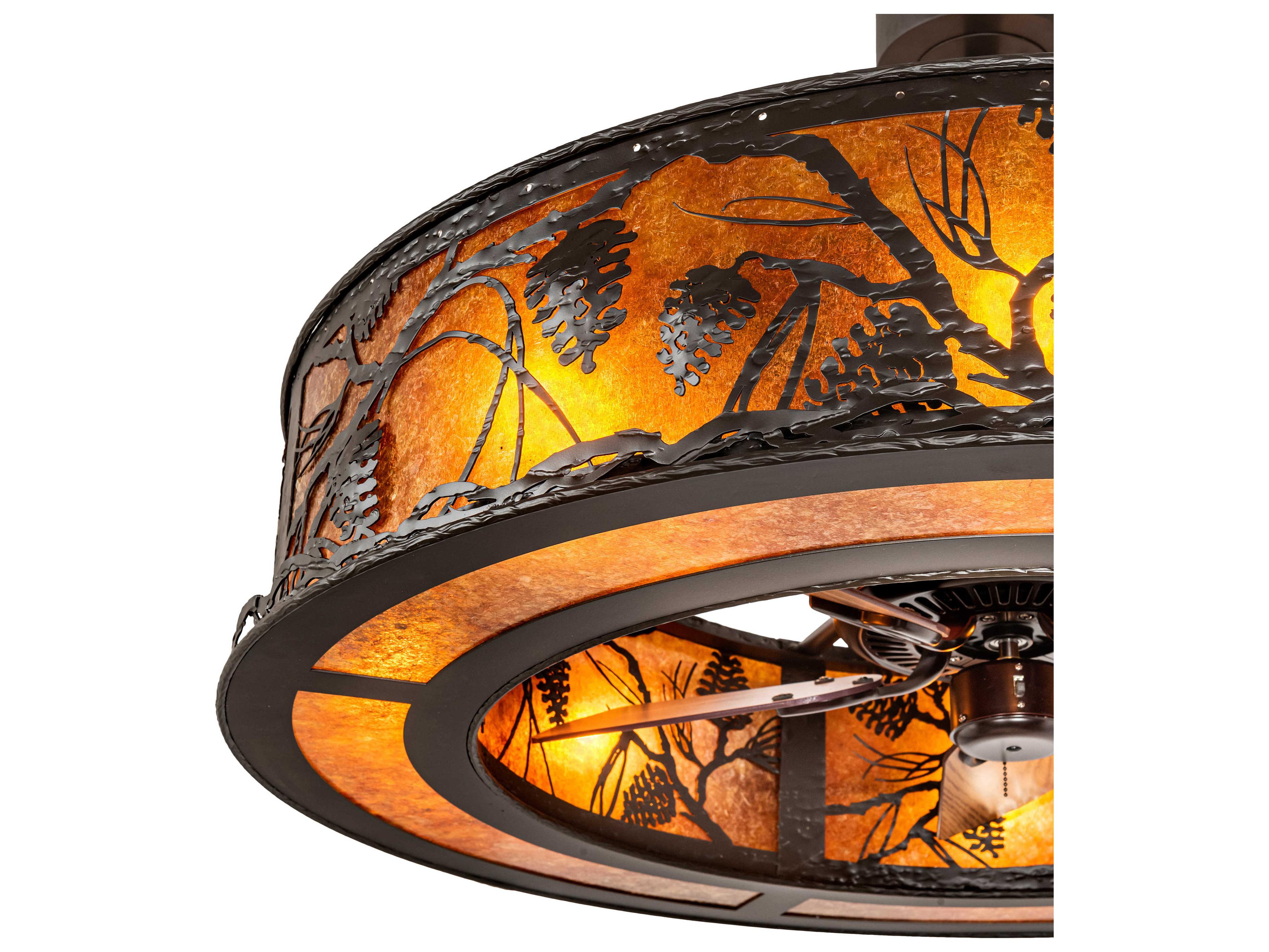 Meyda Whispering Pines 8-Light Chandel-Air