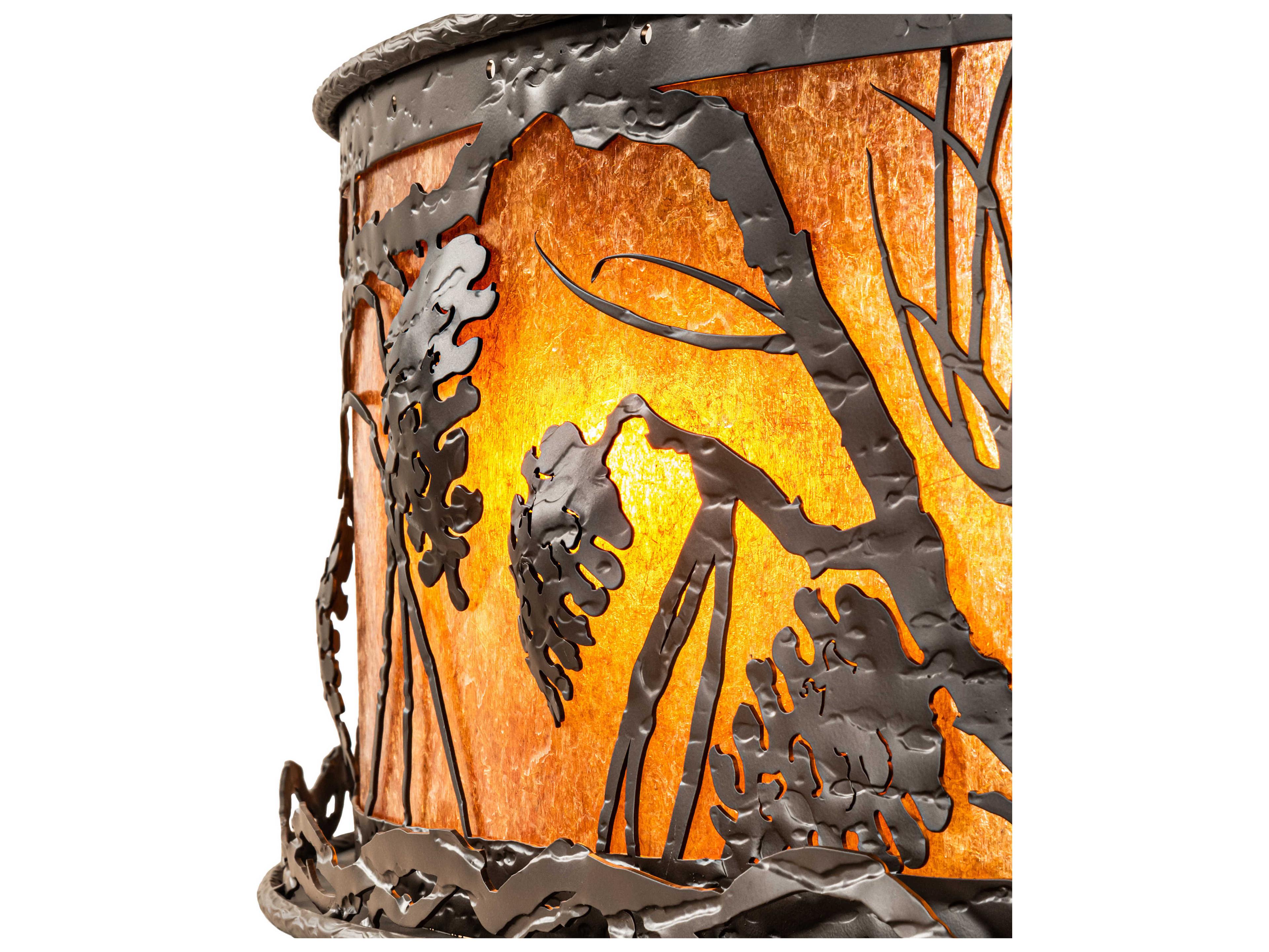 Meyda Whispering Pines 8-Light Chandel-Air