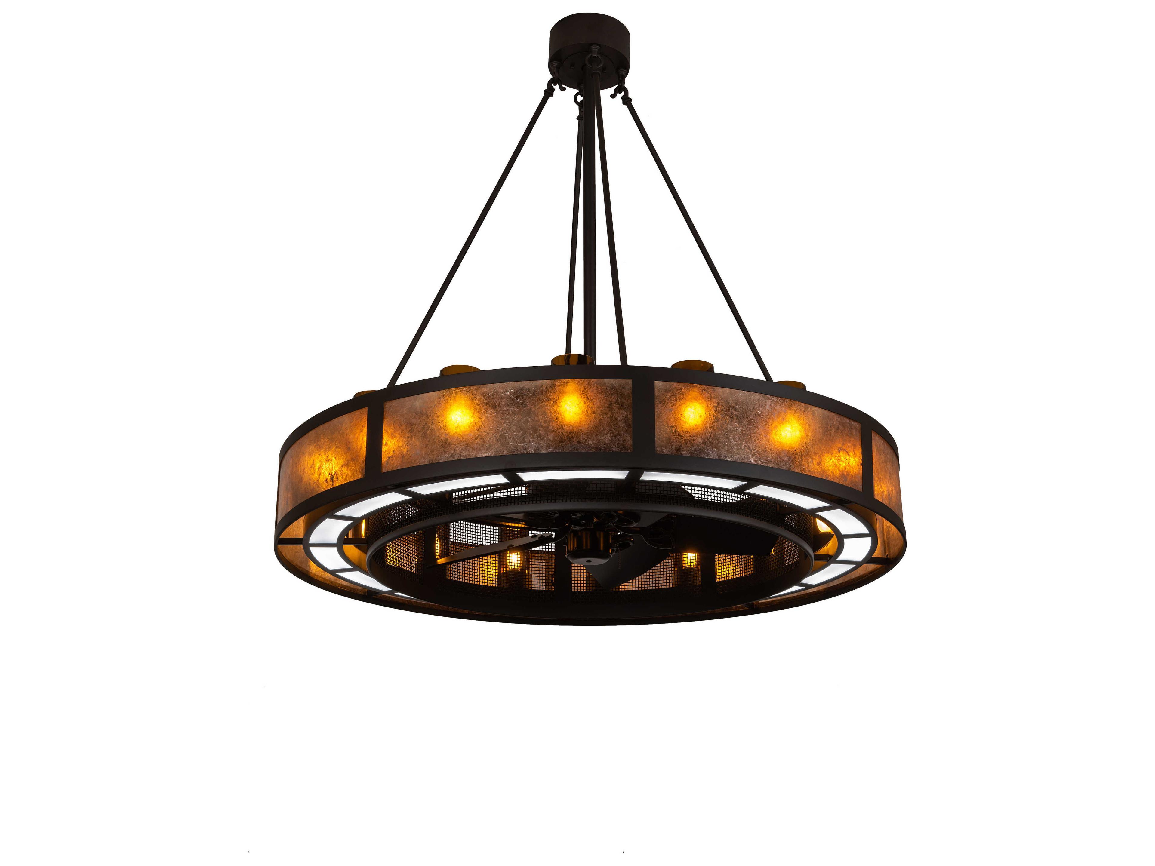 Meyda Smythe Craftsman 16 - Light Chandel-Air