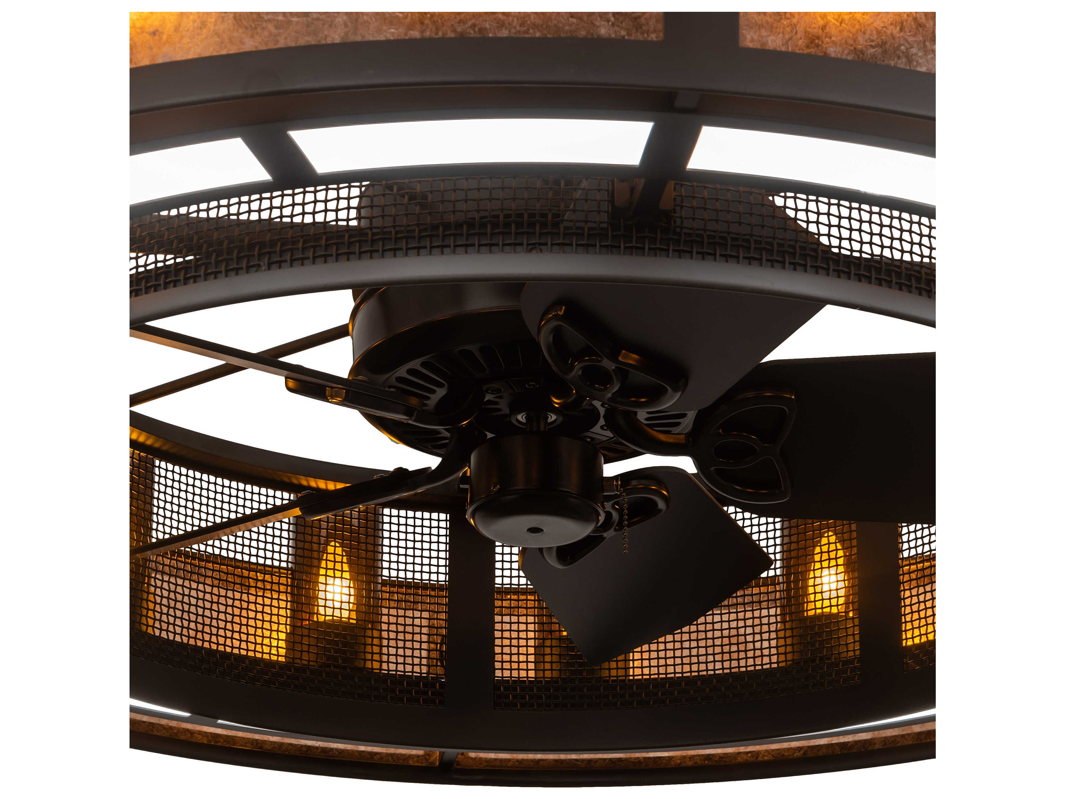 Meyda Smythe Craftsman 16 - Light Chandel-Air