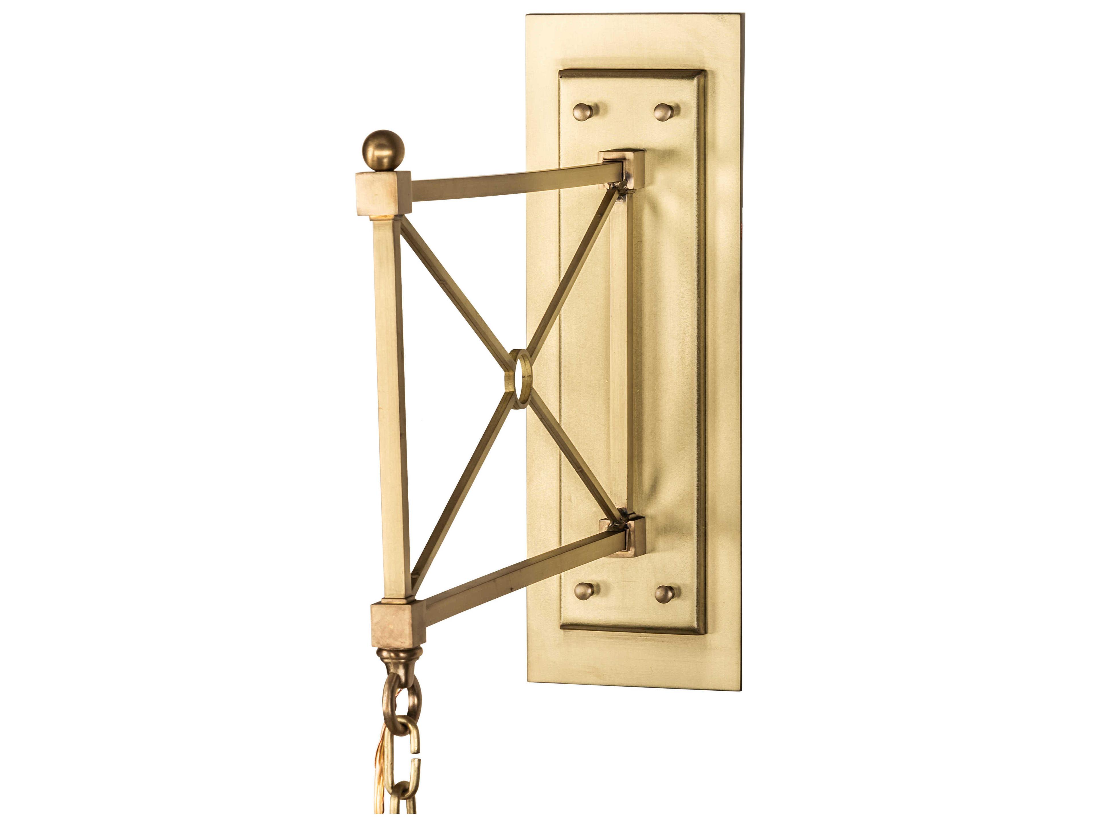 Meyda Wesleyan 1 - Light Glass Outdoor Wall Light