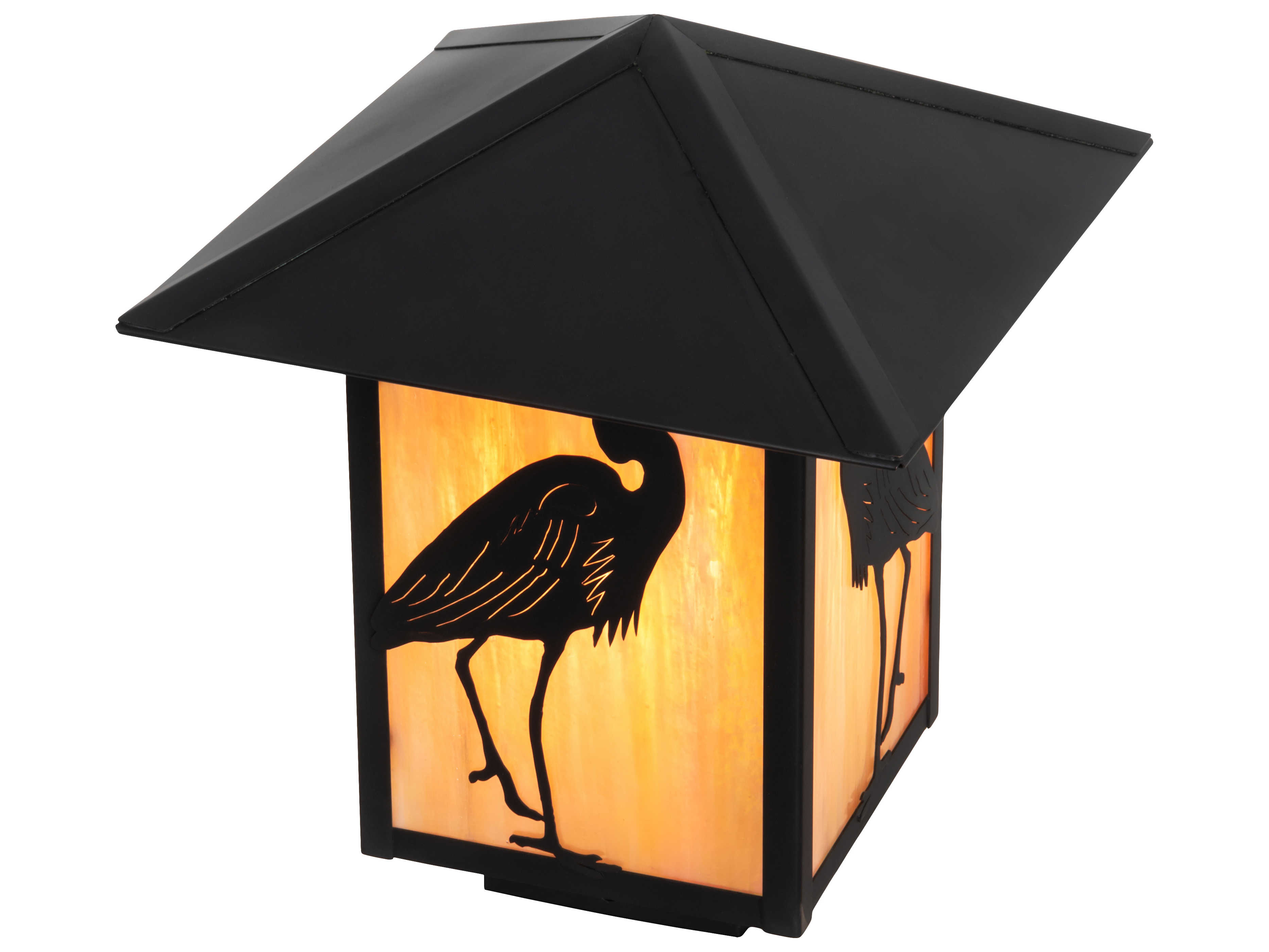 Meyda Seneca Heron 1 - Light Outdoor Post Light