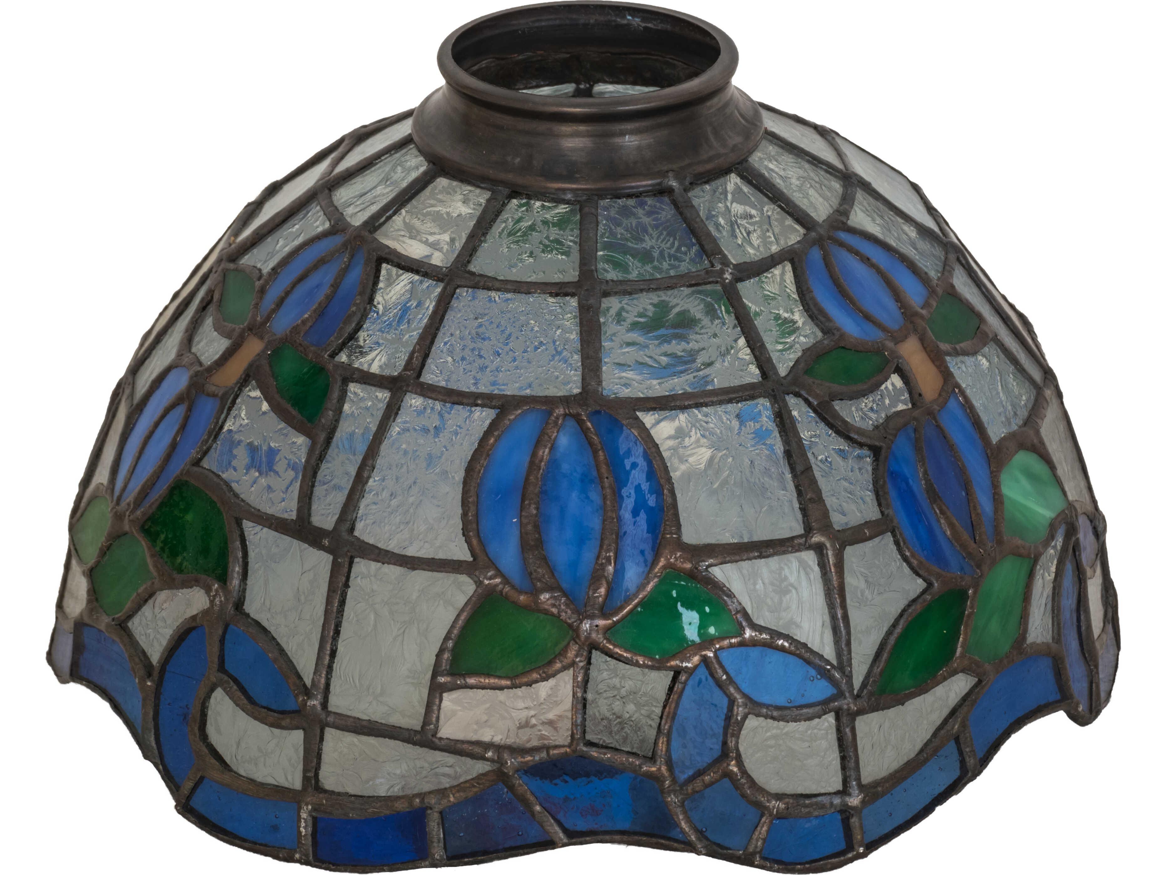 Meyda Roseborder Stained Glass