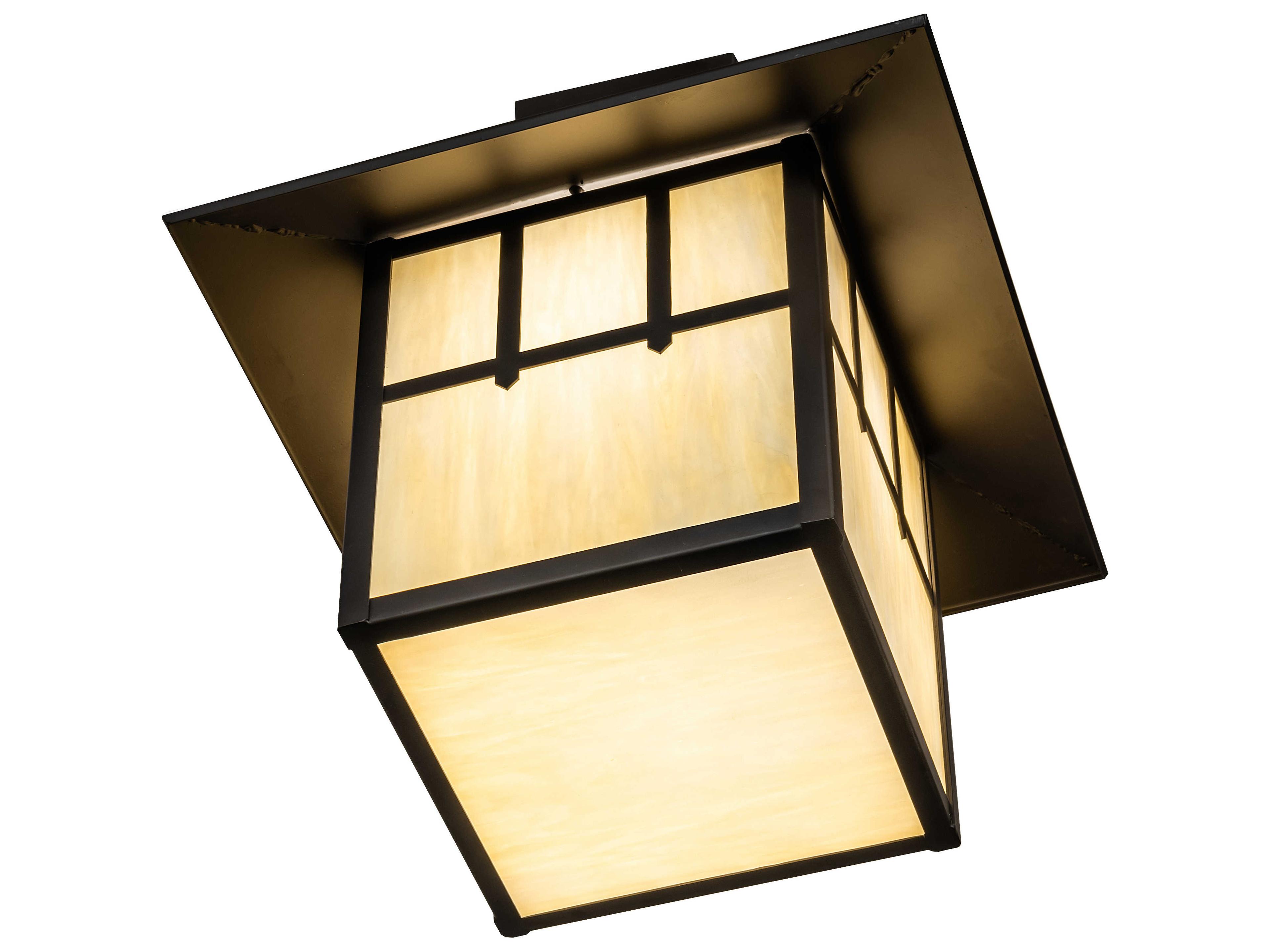 Meyda Seneca 1 - Light Glass Outdoor Hanging Light