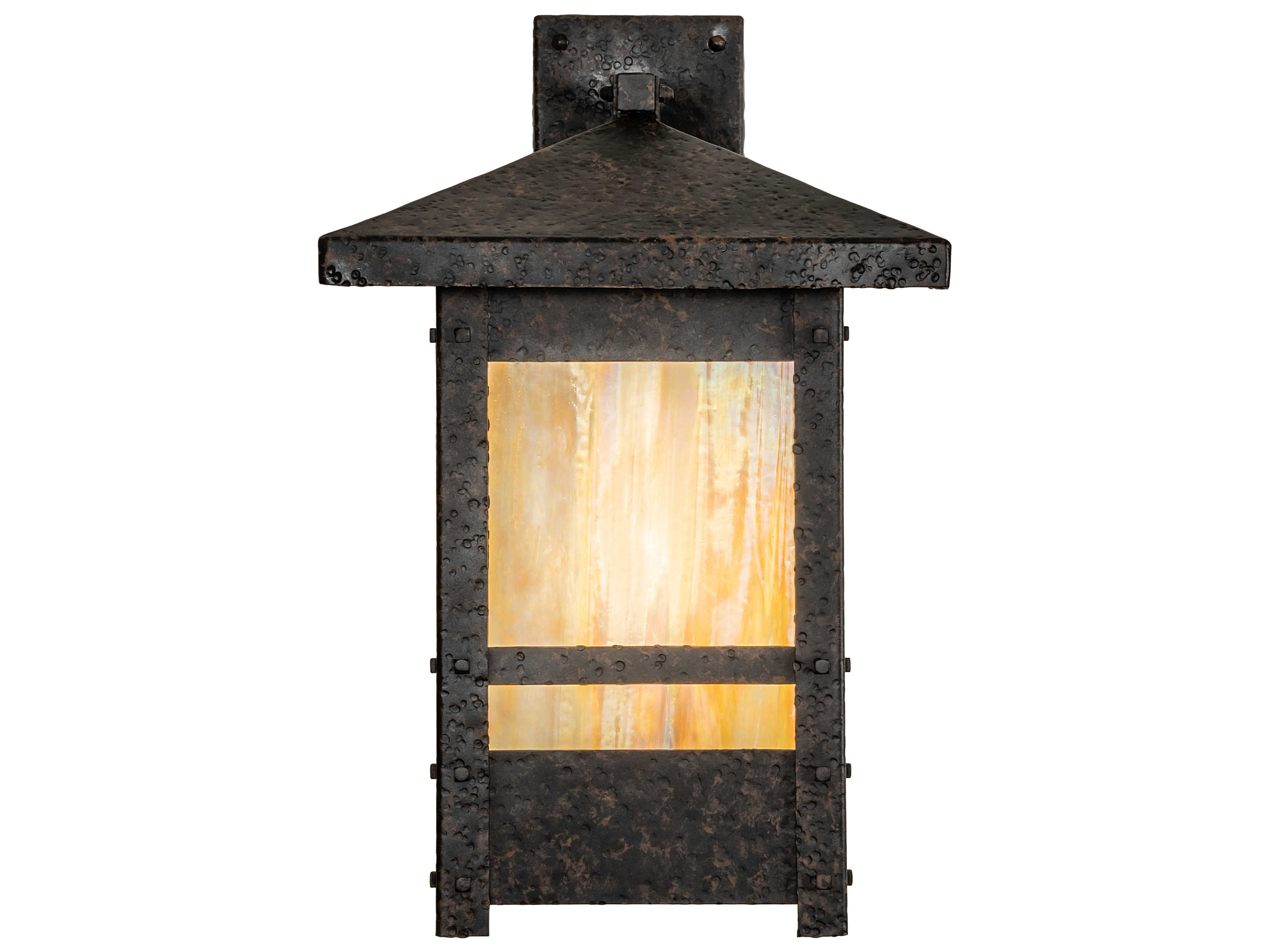 Meyda Durango 1 - Light Glass Outdoor Wall Light