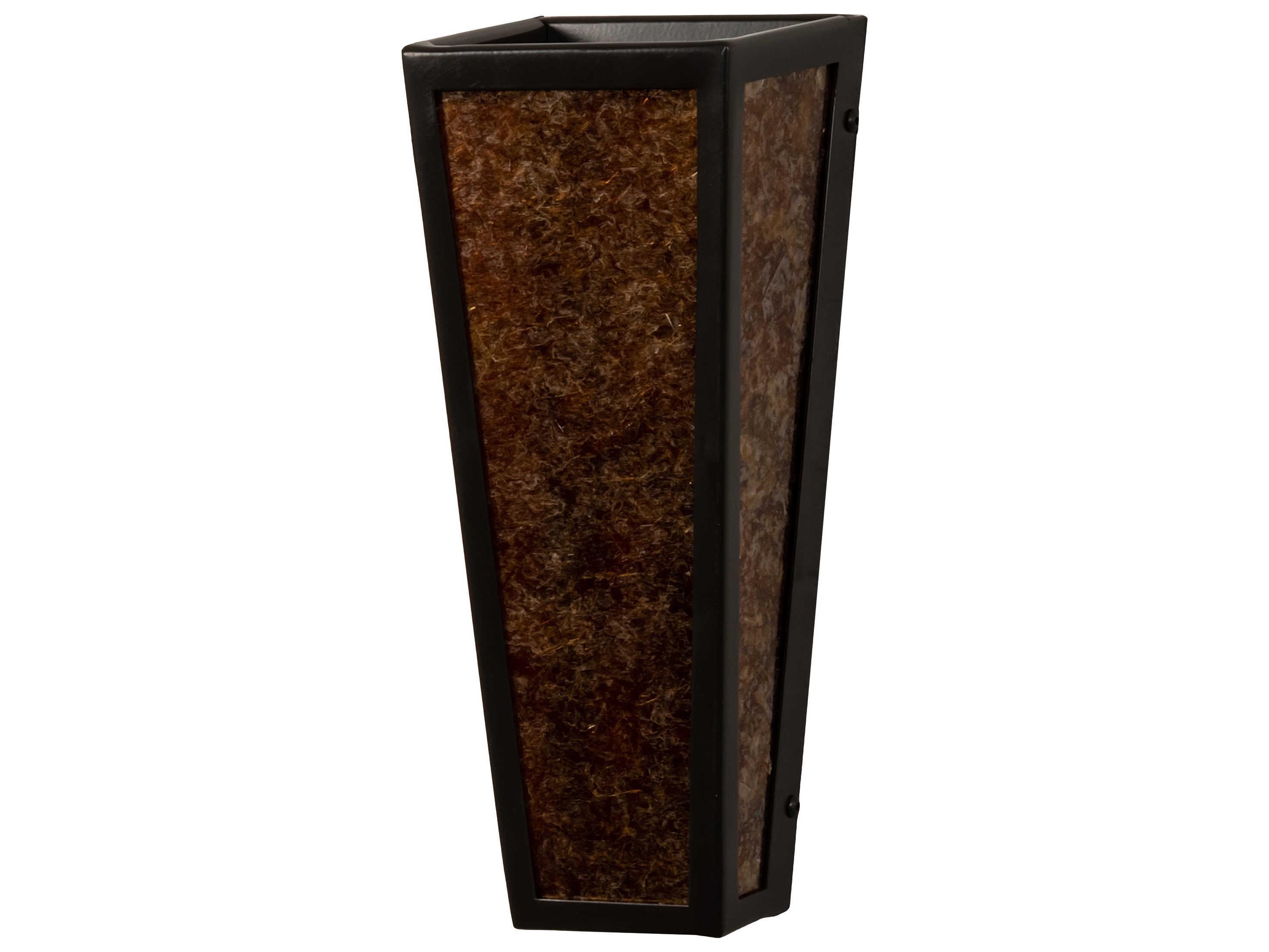 Meyda Craftsman 2-Light Timeless Bronze Wall Sconce