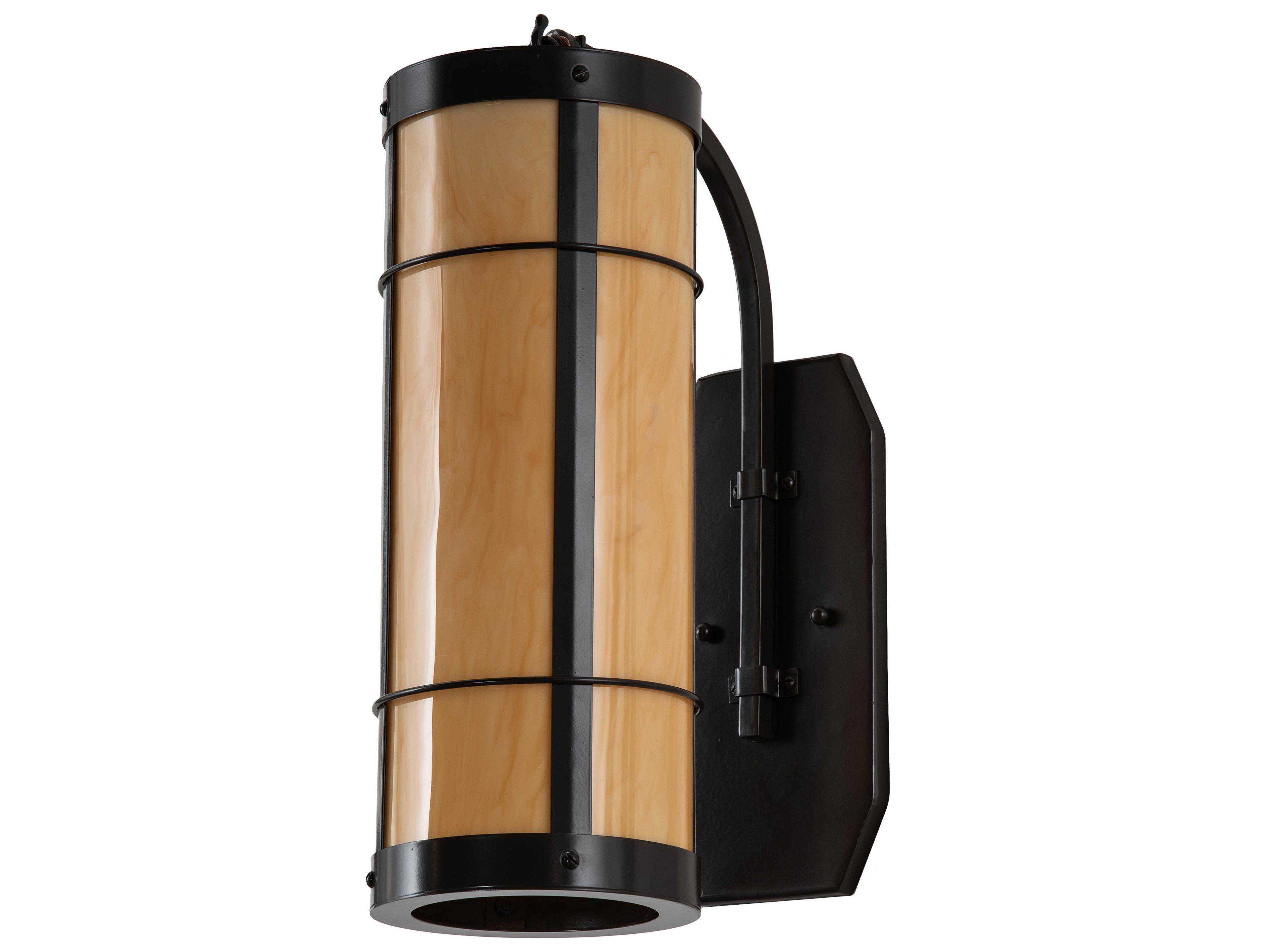 Meyda Villa 1-Light Timeless Bronze Wall Sconce