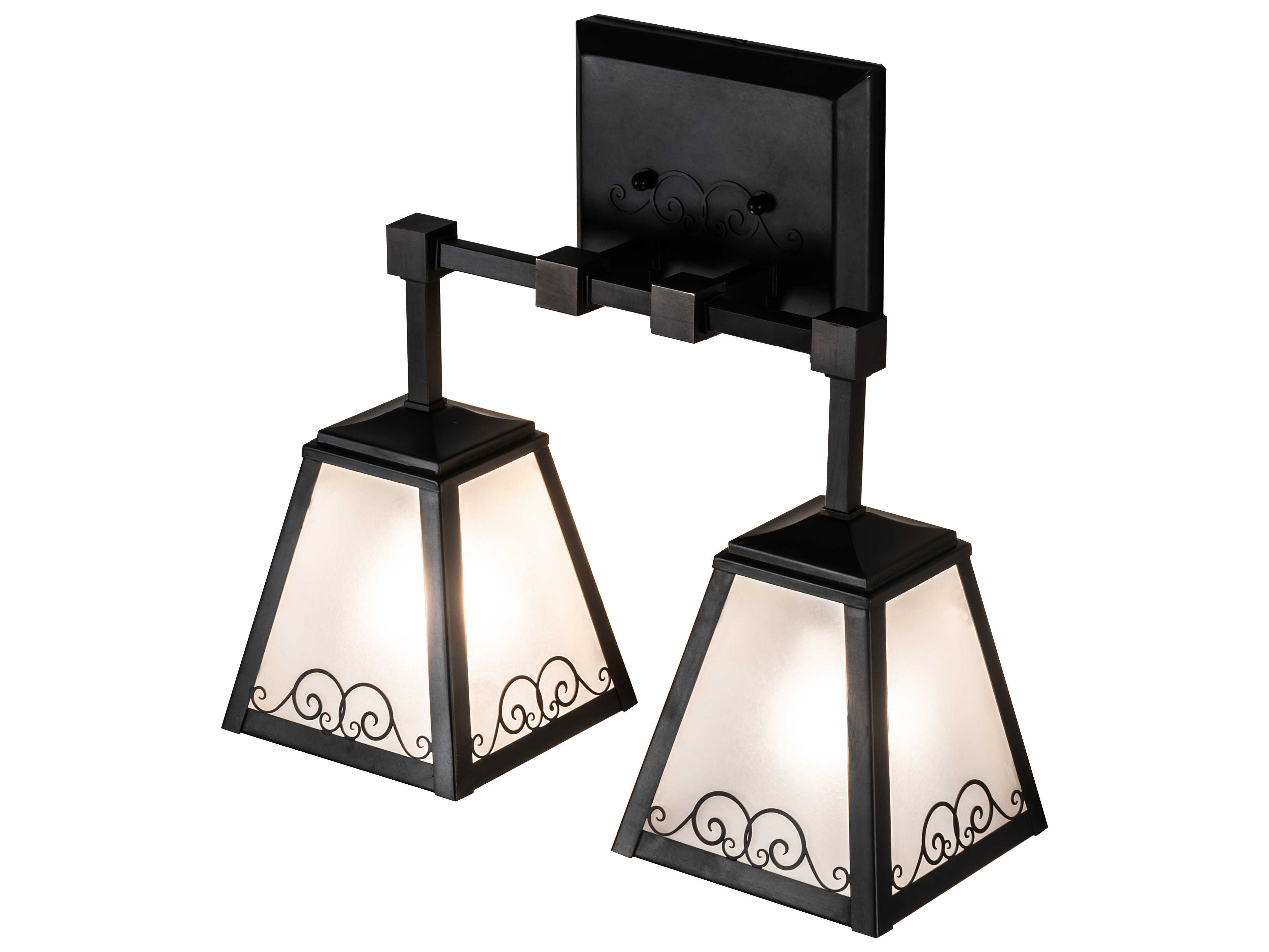 Meyda Putrelo 2 - Light Outdoor Wall Light