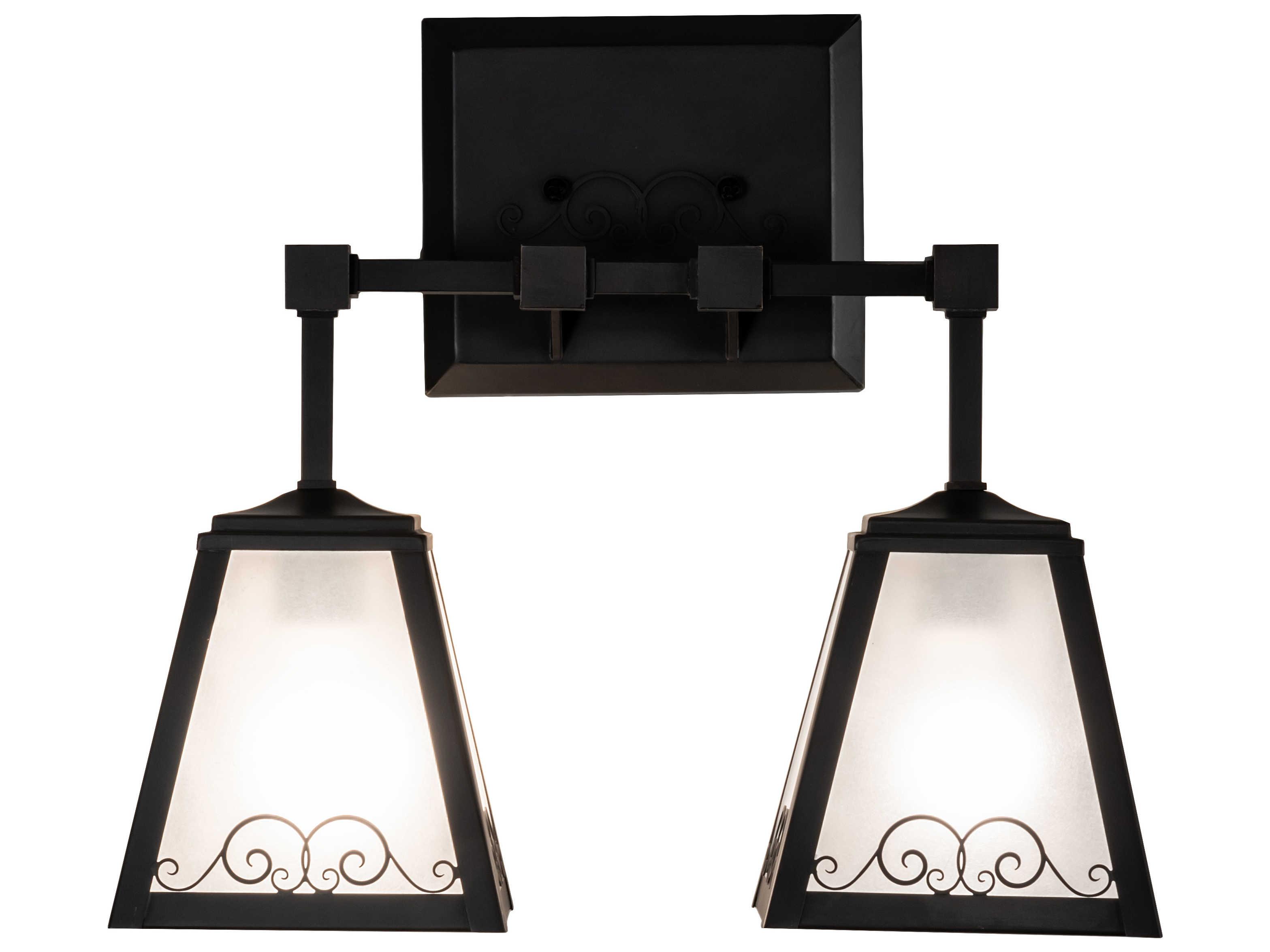 Meyda Putrelo 2 - Light Outdoor Wall Light