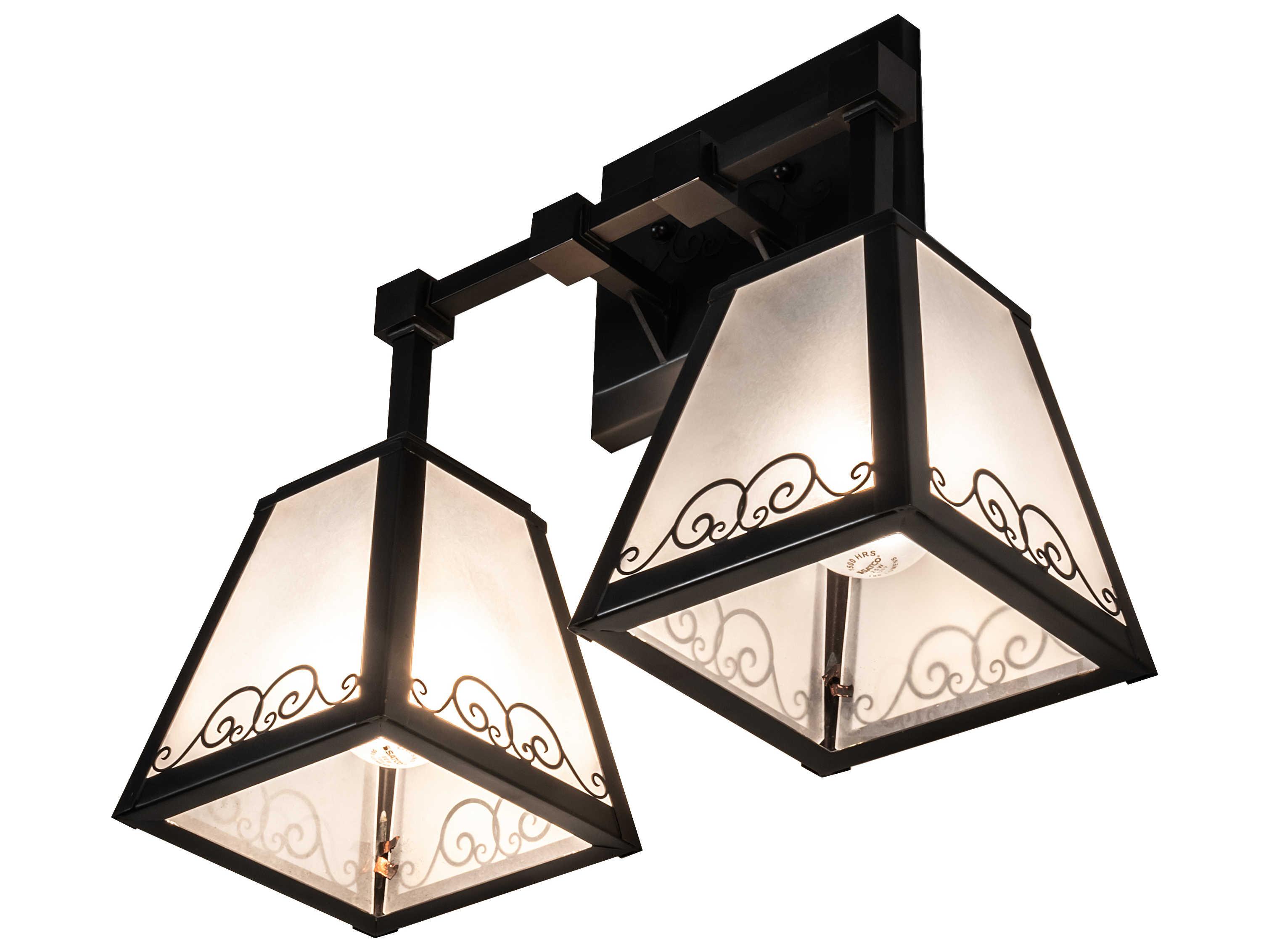 Meyda Putrelo 2 - Light Outdoor Wall Light