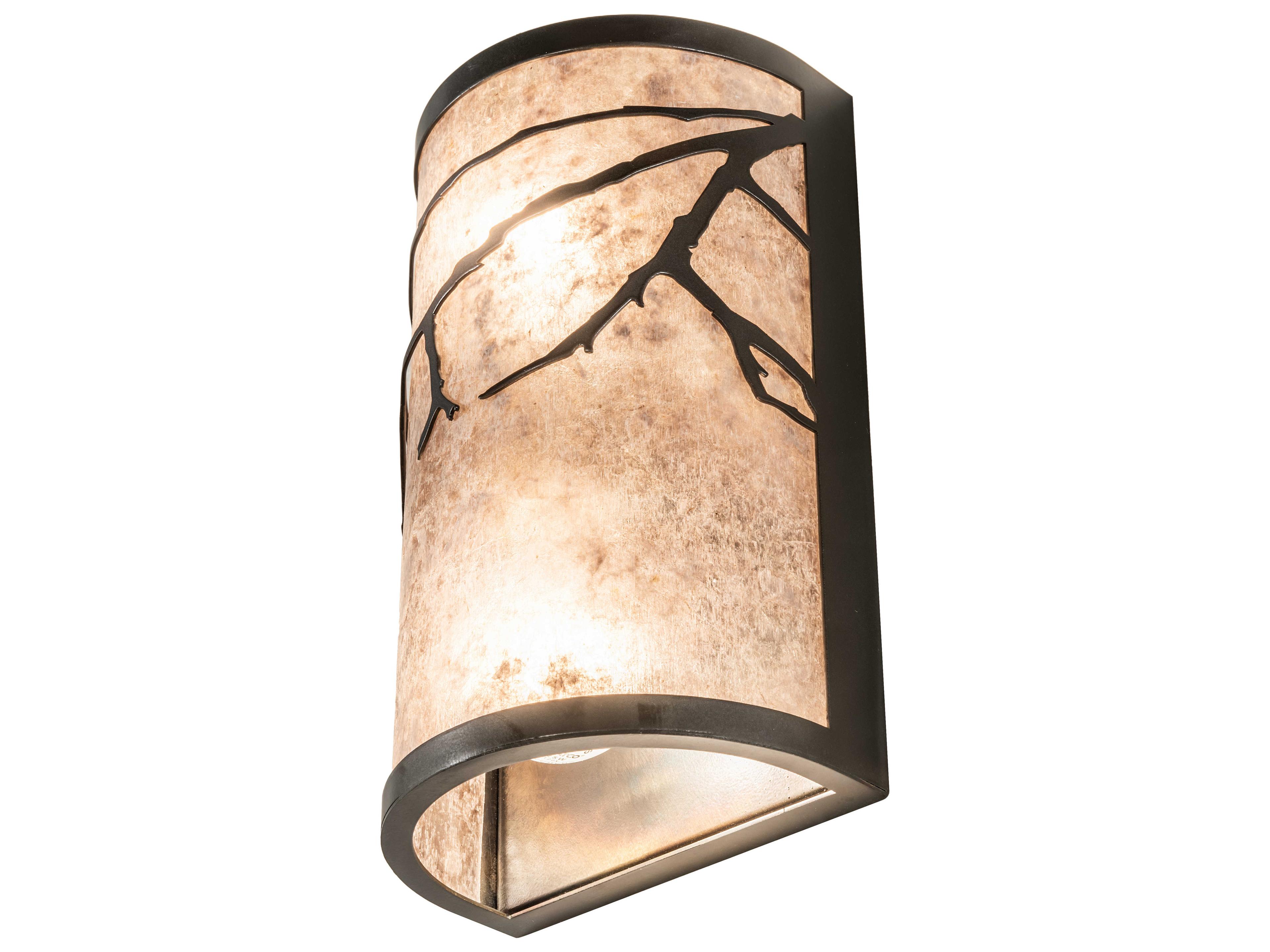 Meyda Branches 2-Light Antique Copper Wall Sconce