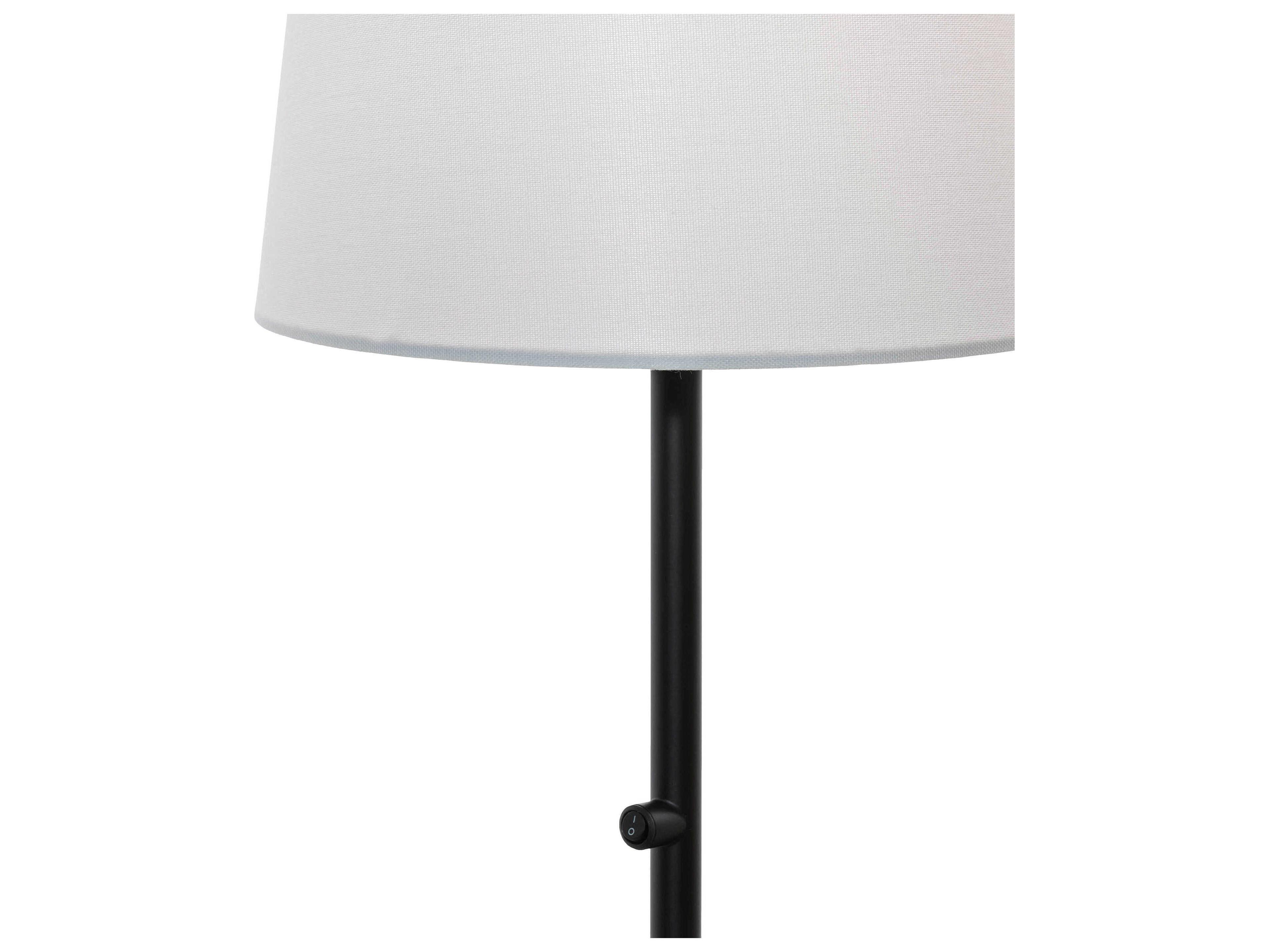 Meyda Cilindro Black Floor Lamp