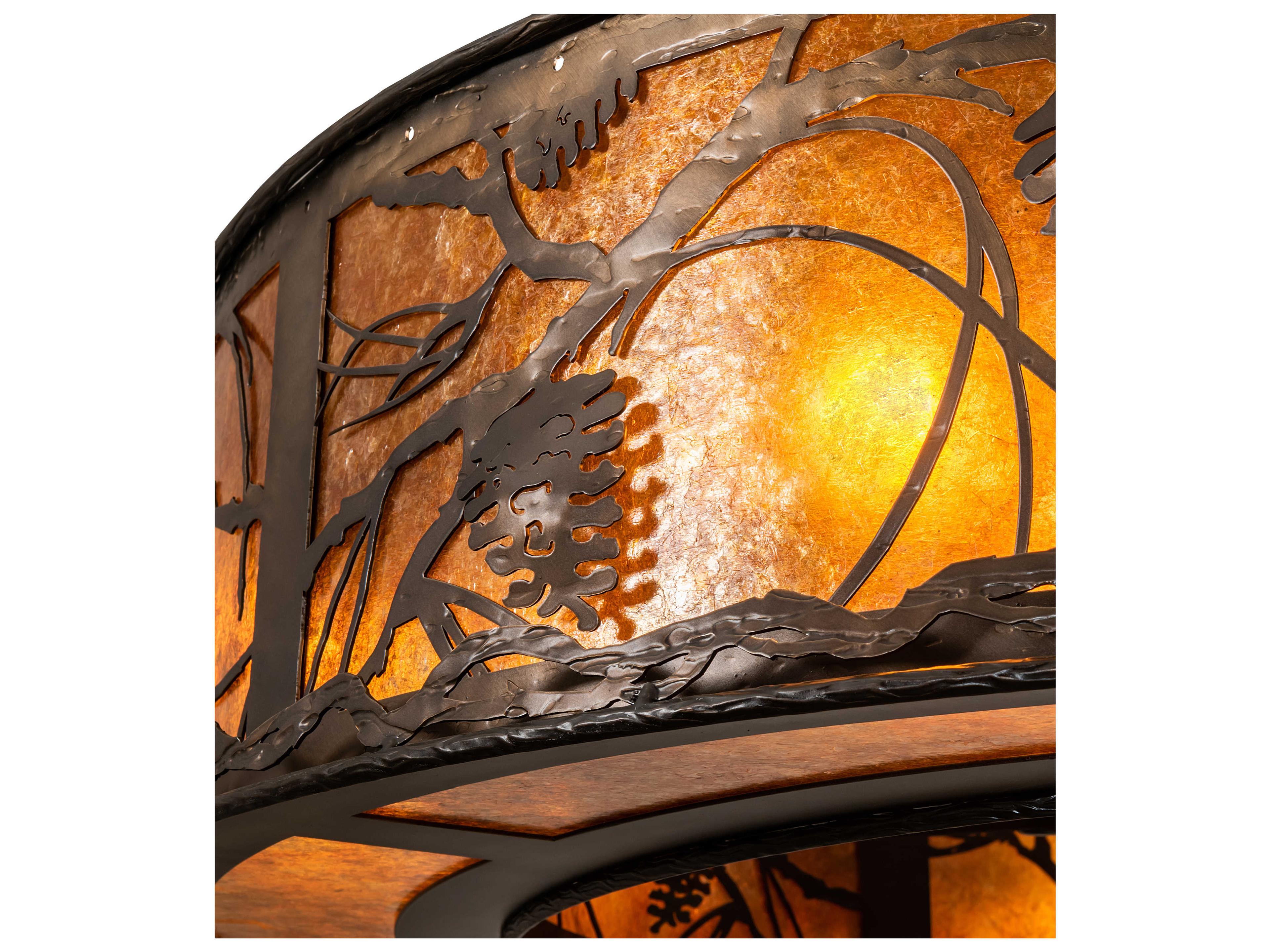 Meyda Whispering Pines 8-Light 45" Ceiling Fan