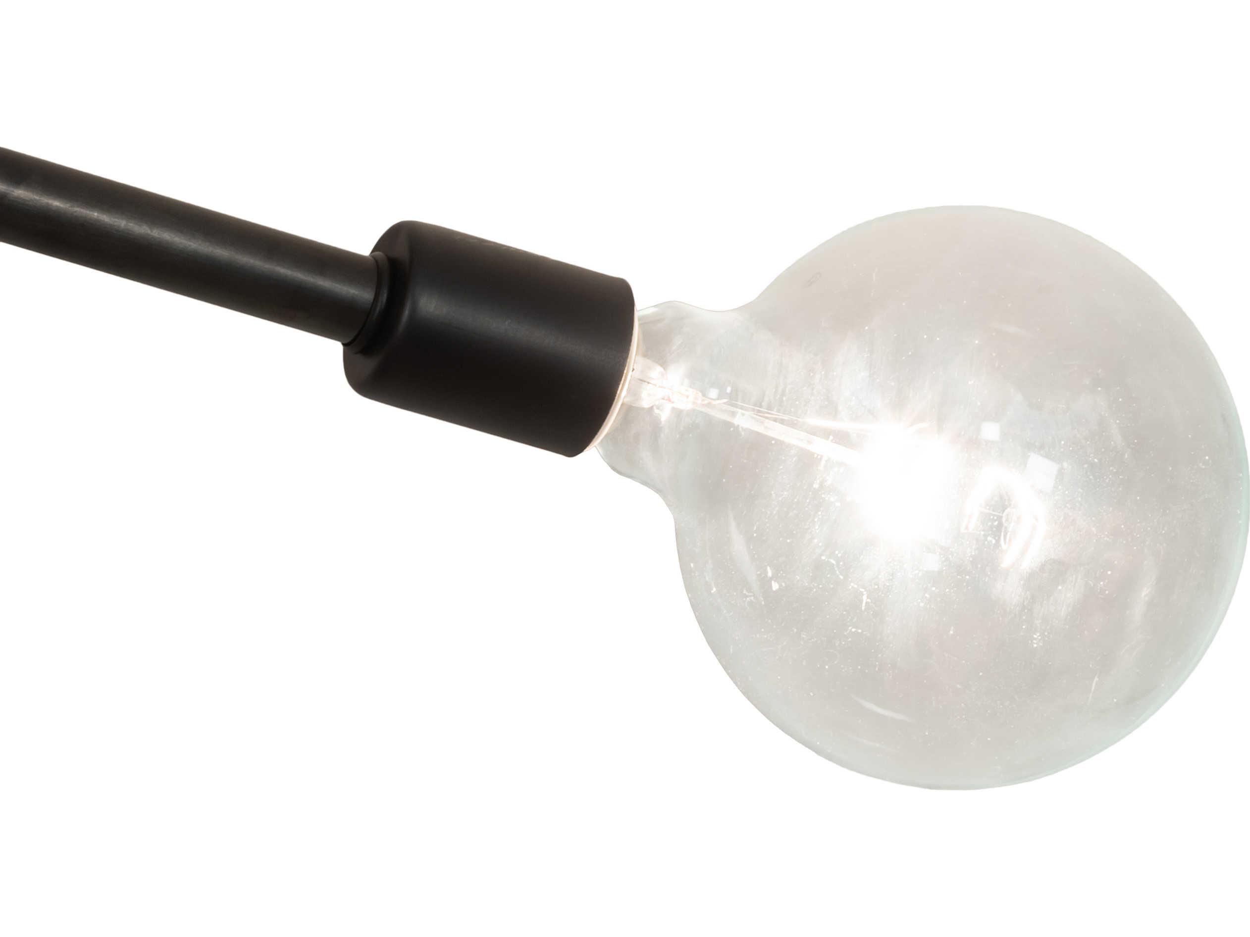 Meyda Pronograde 2-Light Craftsman Brown Globe Flush Mount