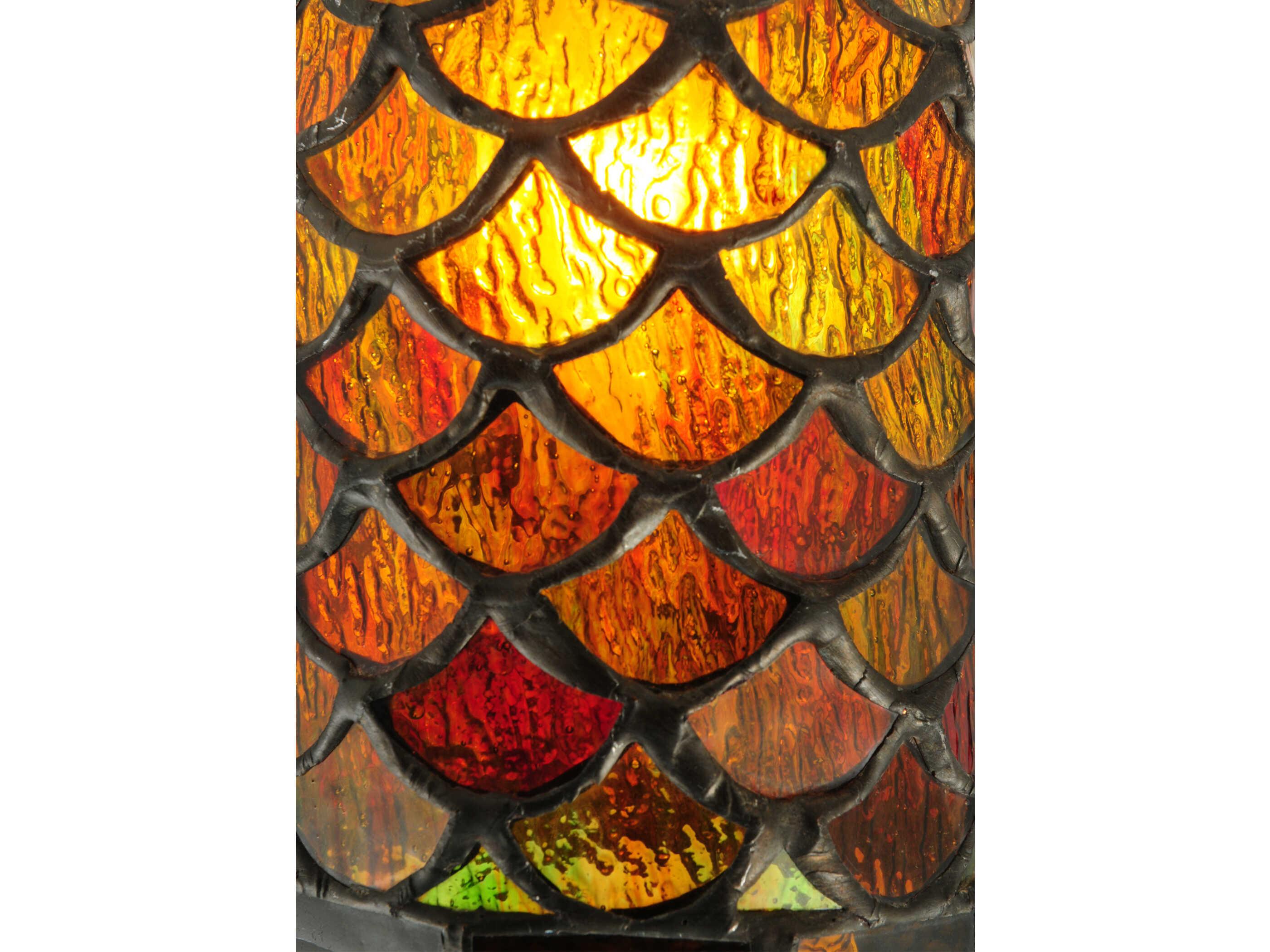 Meyda Scallop Stained Glass