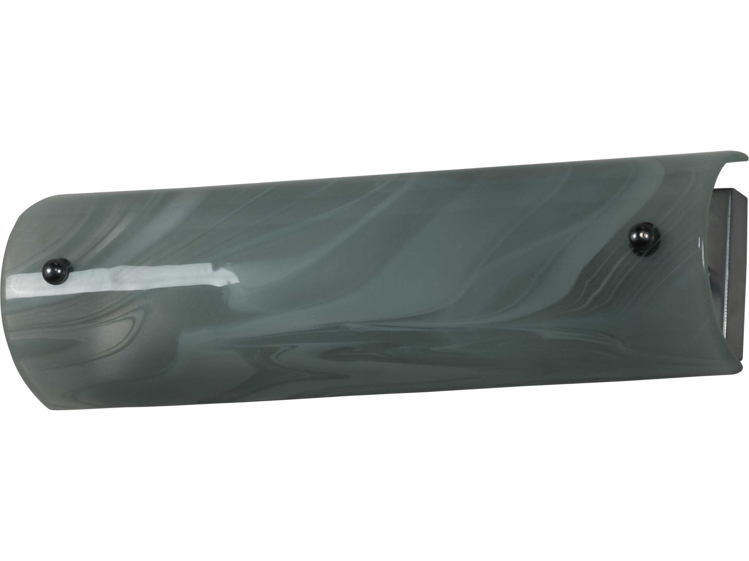 Meyda Metro Fusion 3-Light Extreme Chrome Glass Vanity Light