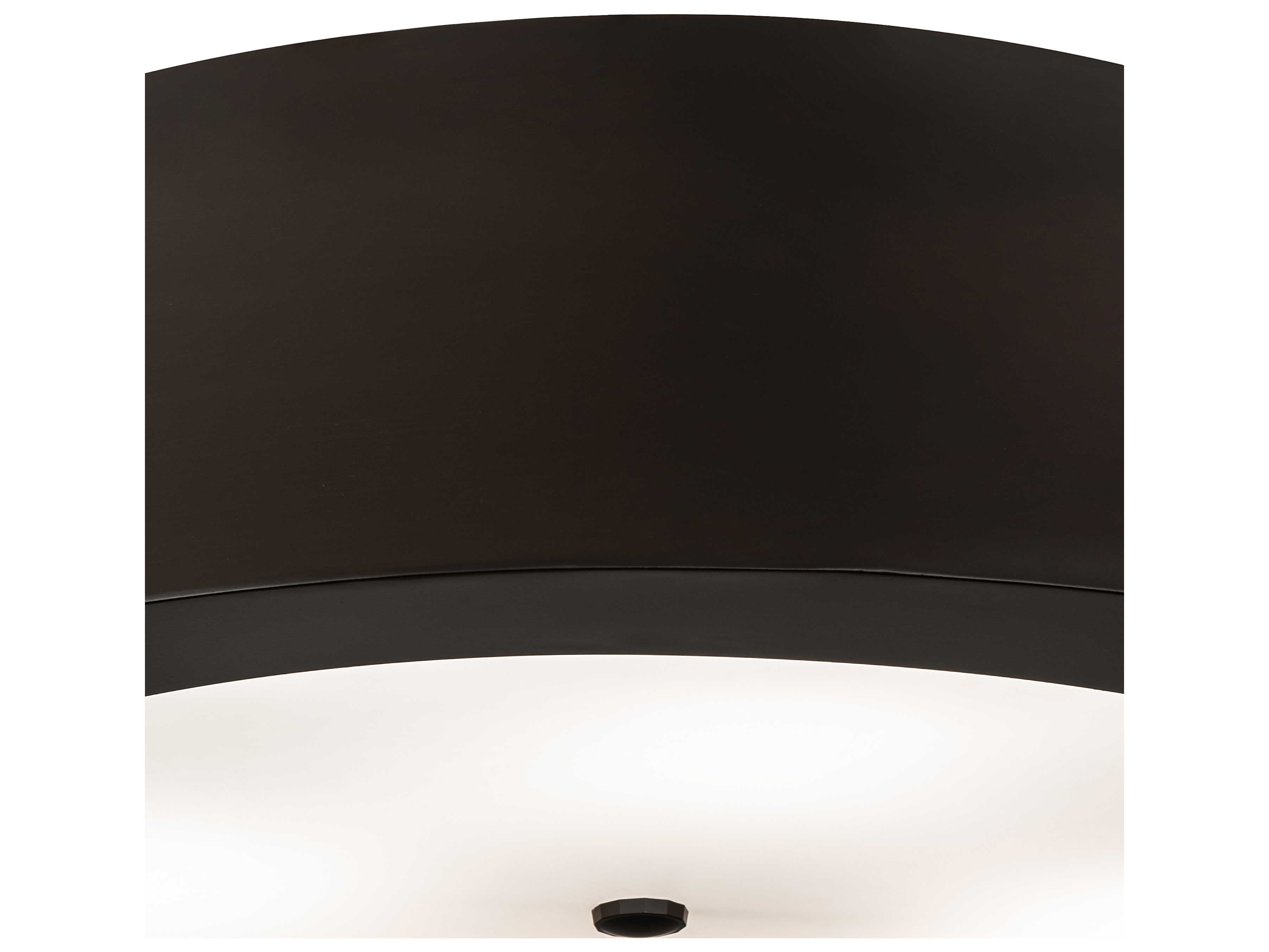 Meyda Cilindro 4-Light Oil Rubbed Bronze LED Semi Flush Mount