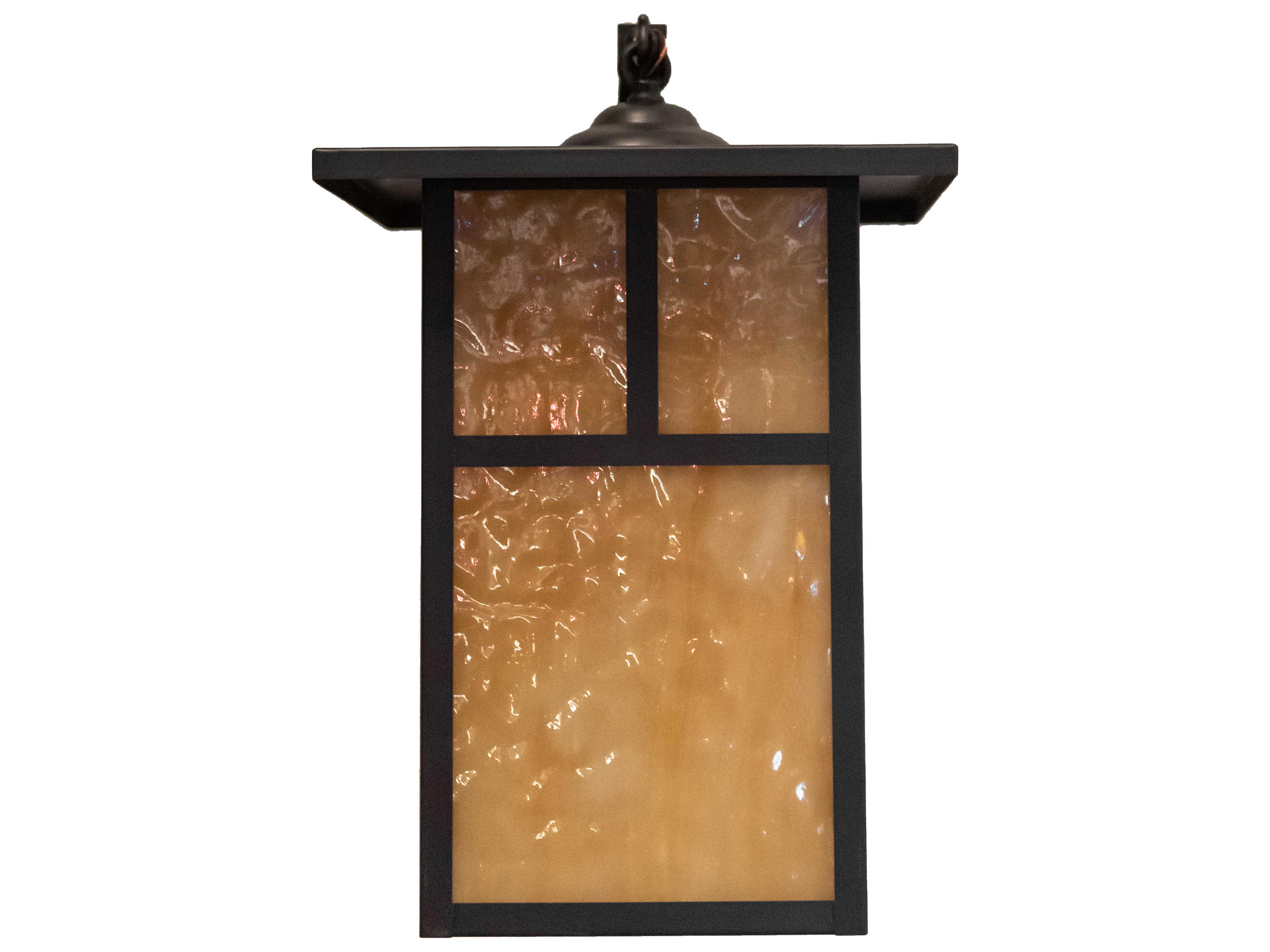Meyda Hyde Park 1 - Light Glass Outdoor Wall Light