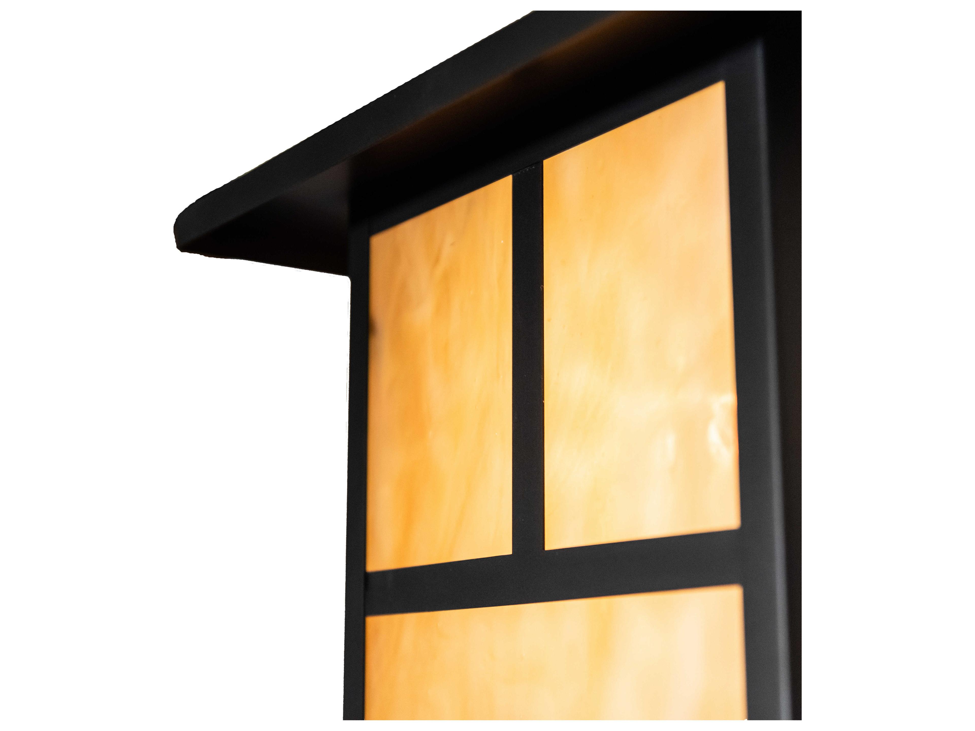 Meyda Hyde Park 1 - Light Glass Outdoor Wall Light