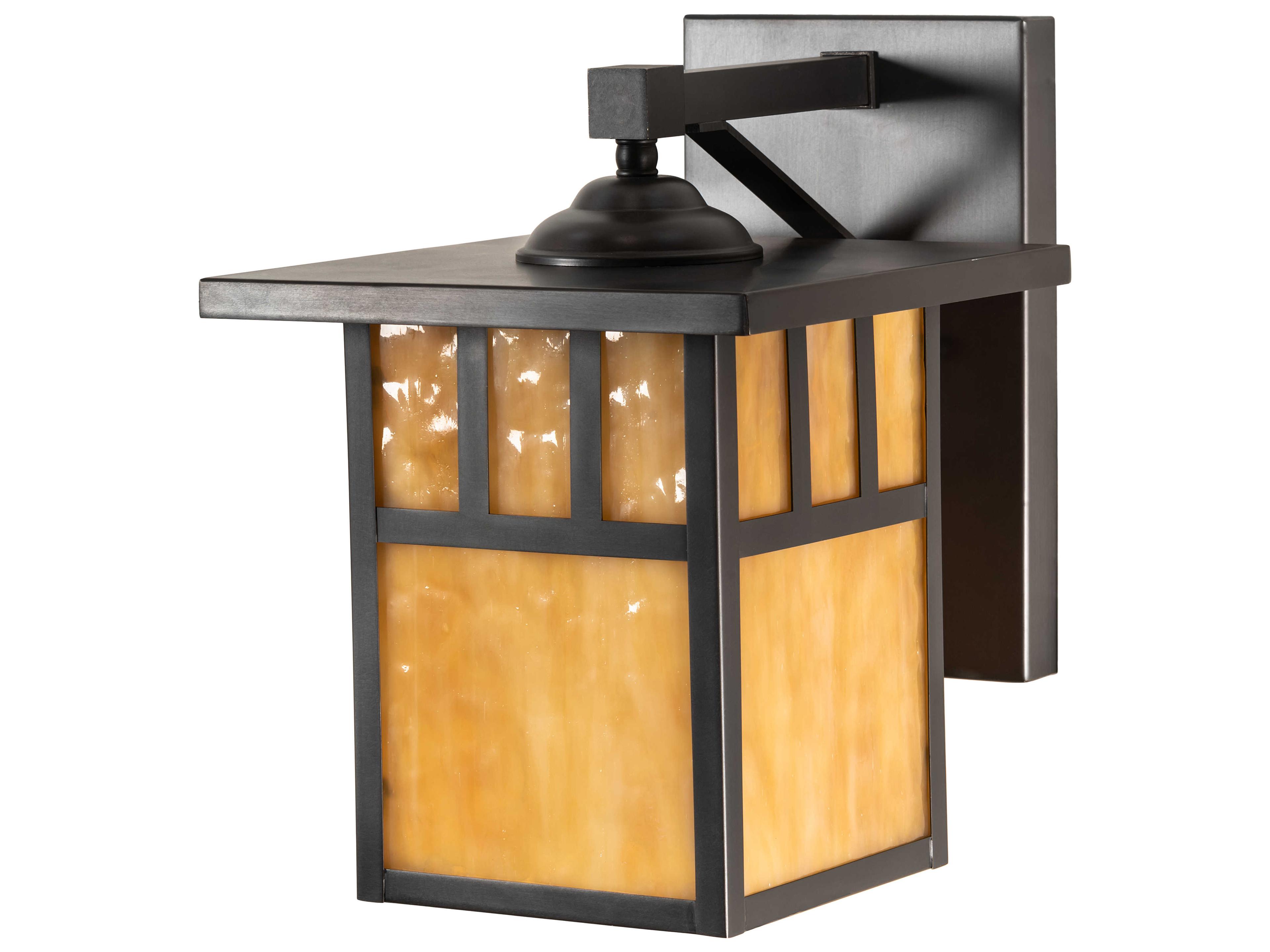 Meyda Hyde Park 1 - Light Glass Outdoor Wall Light