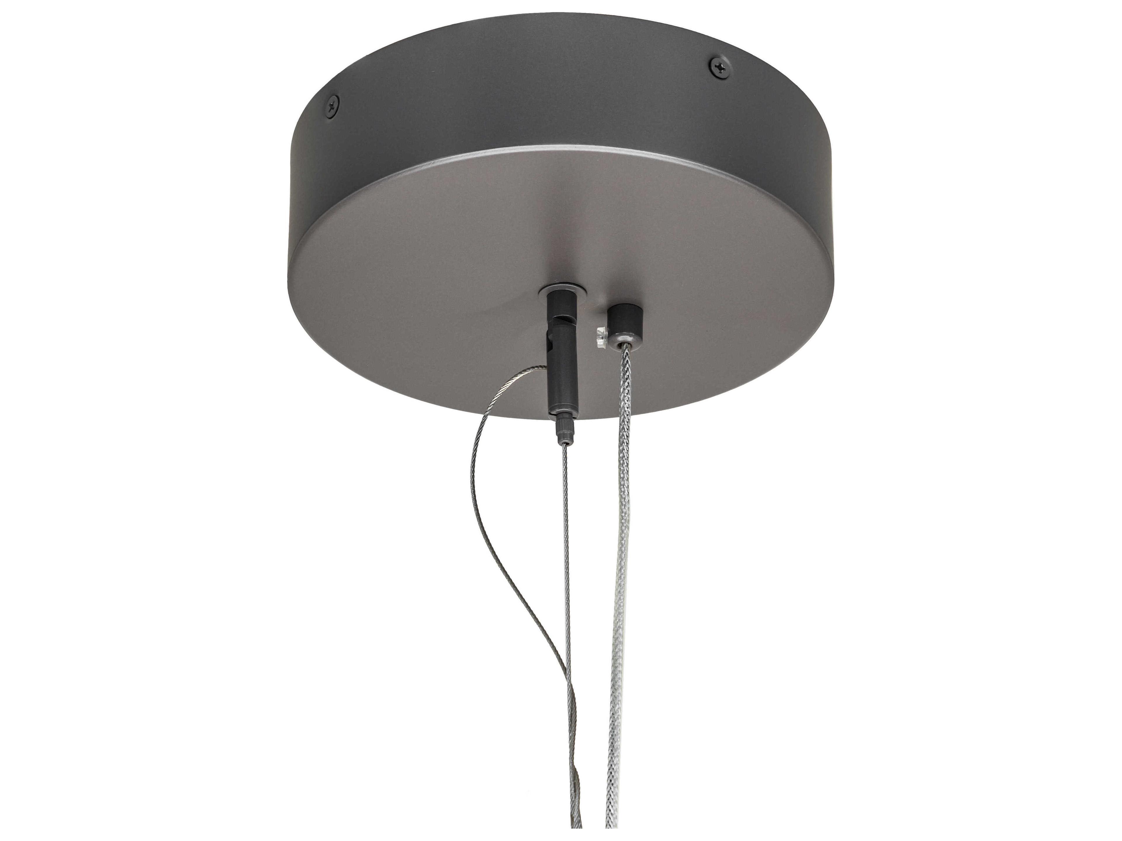 Meyda Gravity White LED Dome Pendant