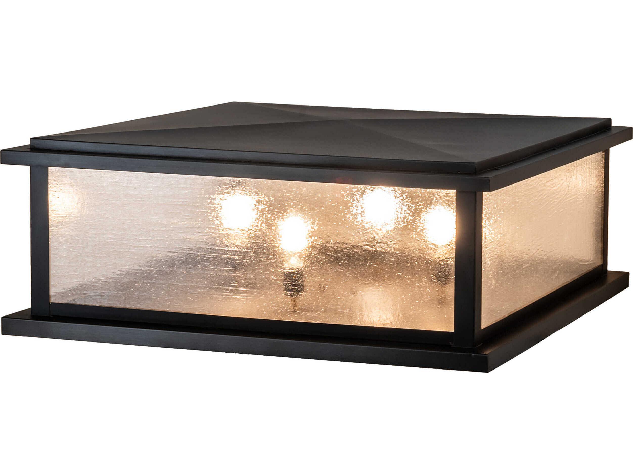 Meyda Mission 4 - Light Outdoor Post Light