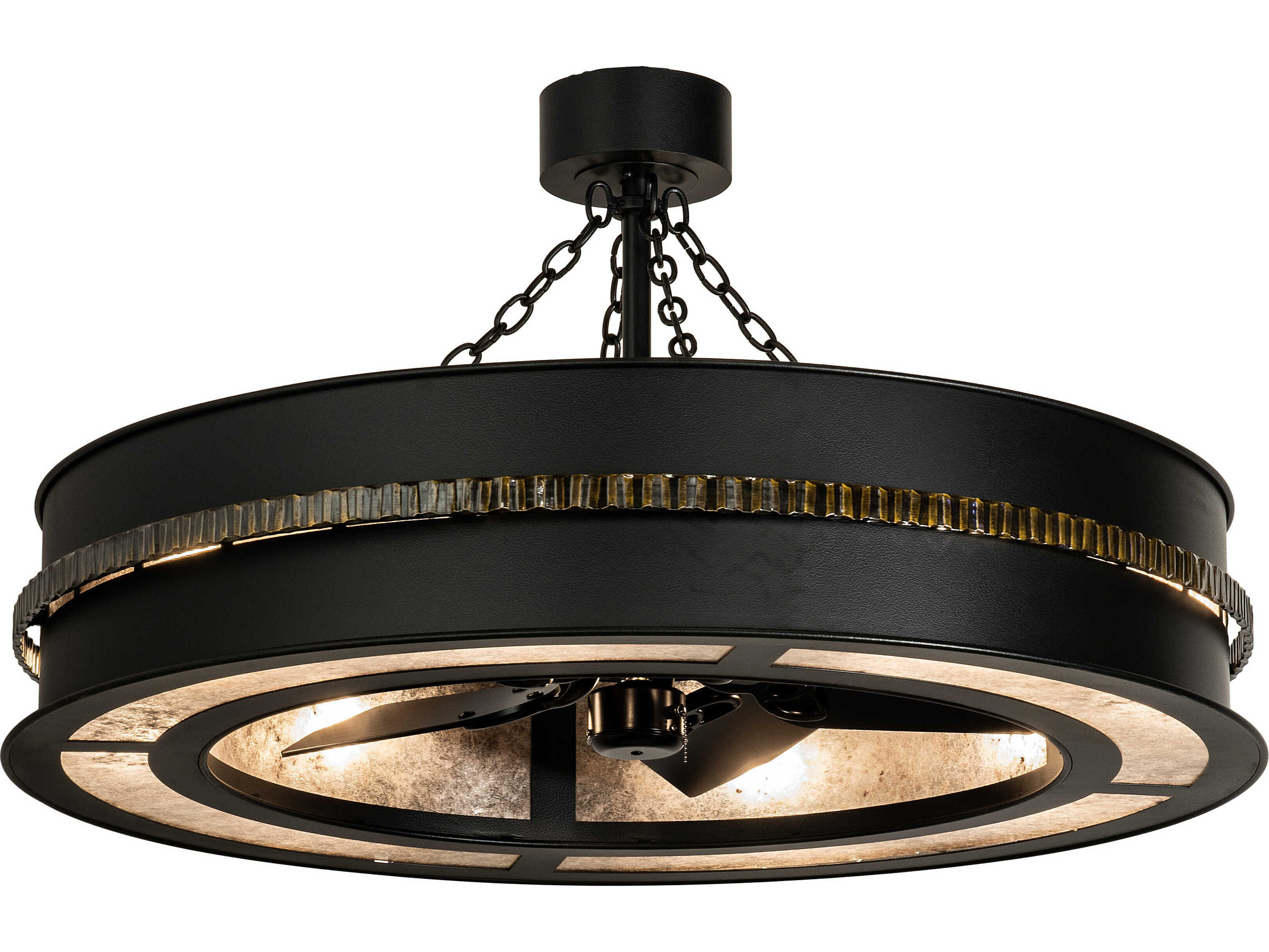 Meyda Golden Forge 45" Ceiling Fan