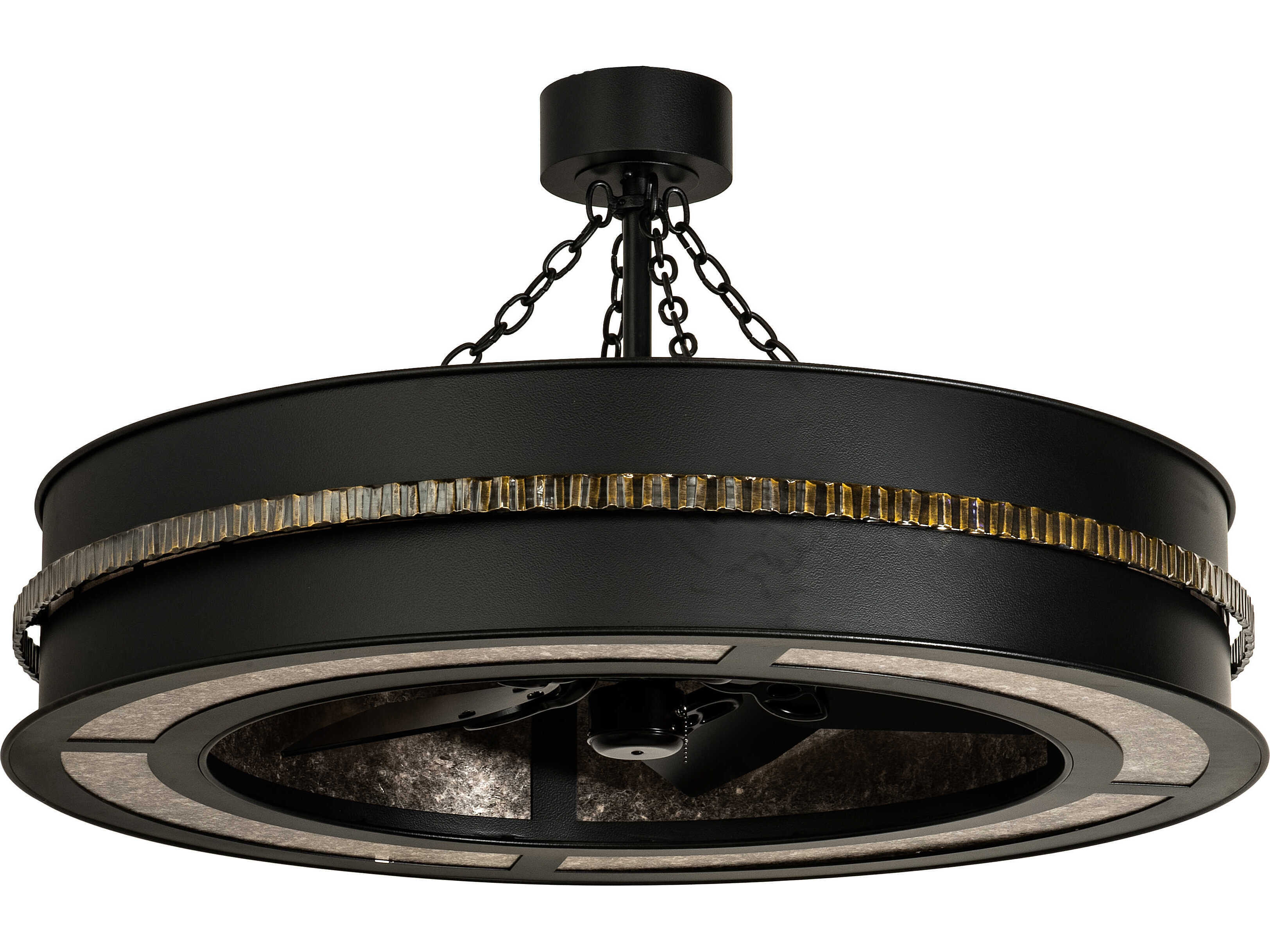 Meyda Golden Forge 45" Ceiling Fan