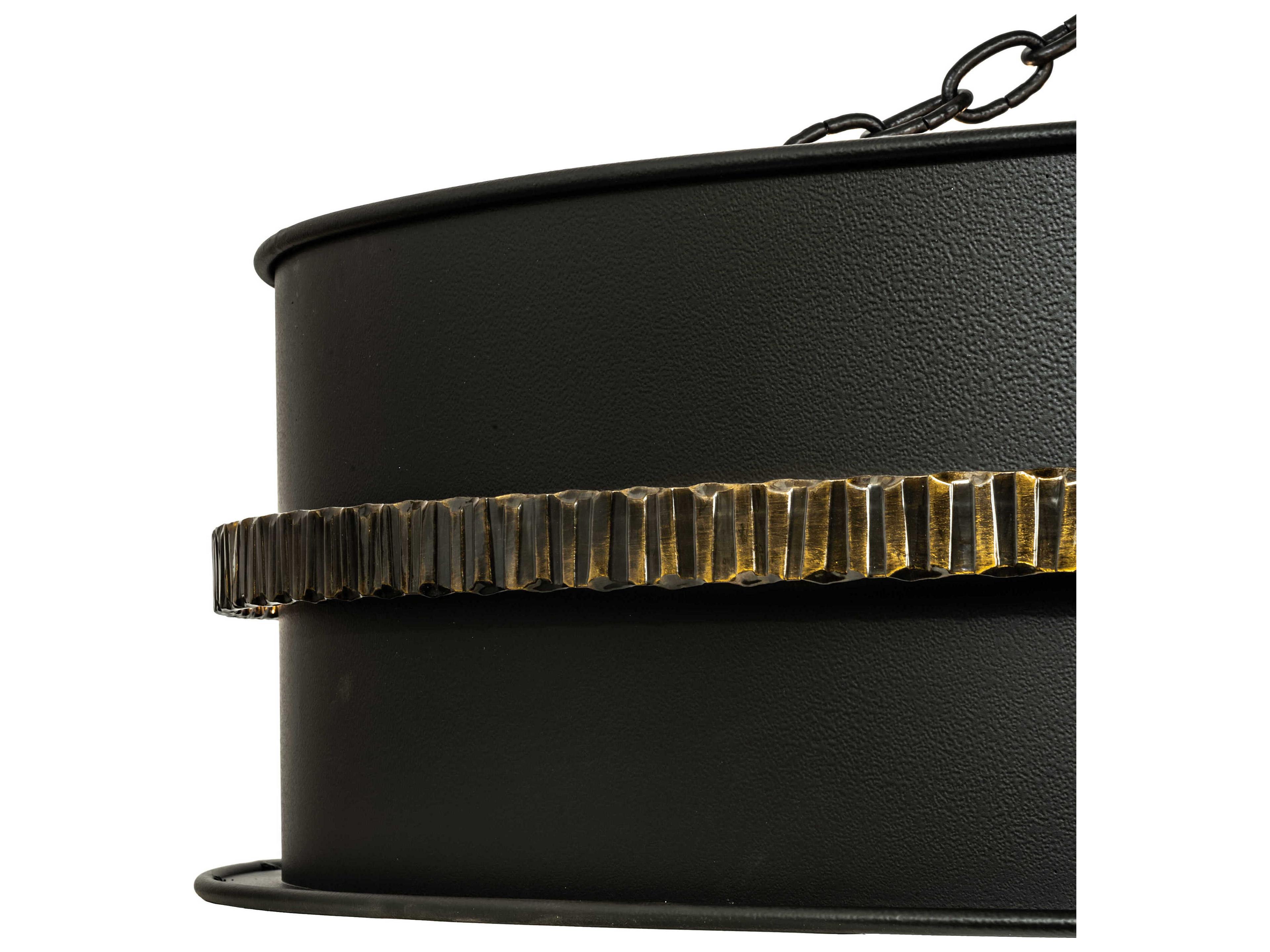 Meyda Golden Forge 45" Ceiling Fan