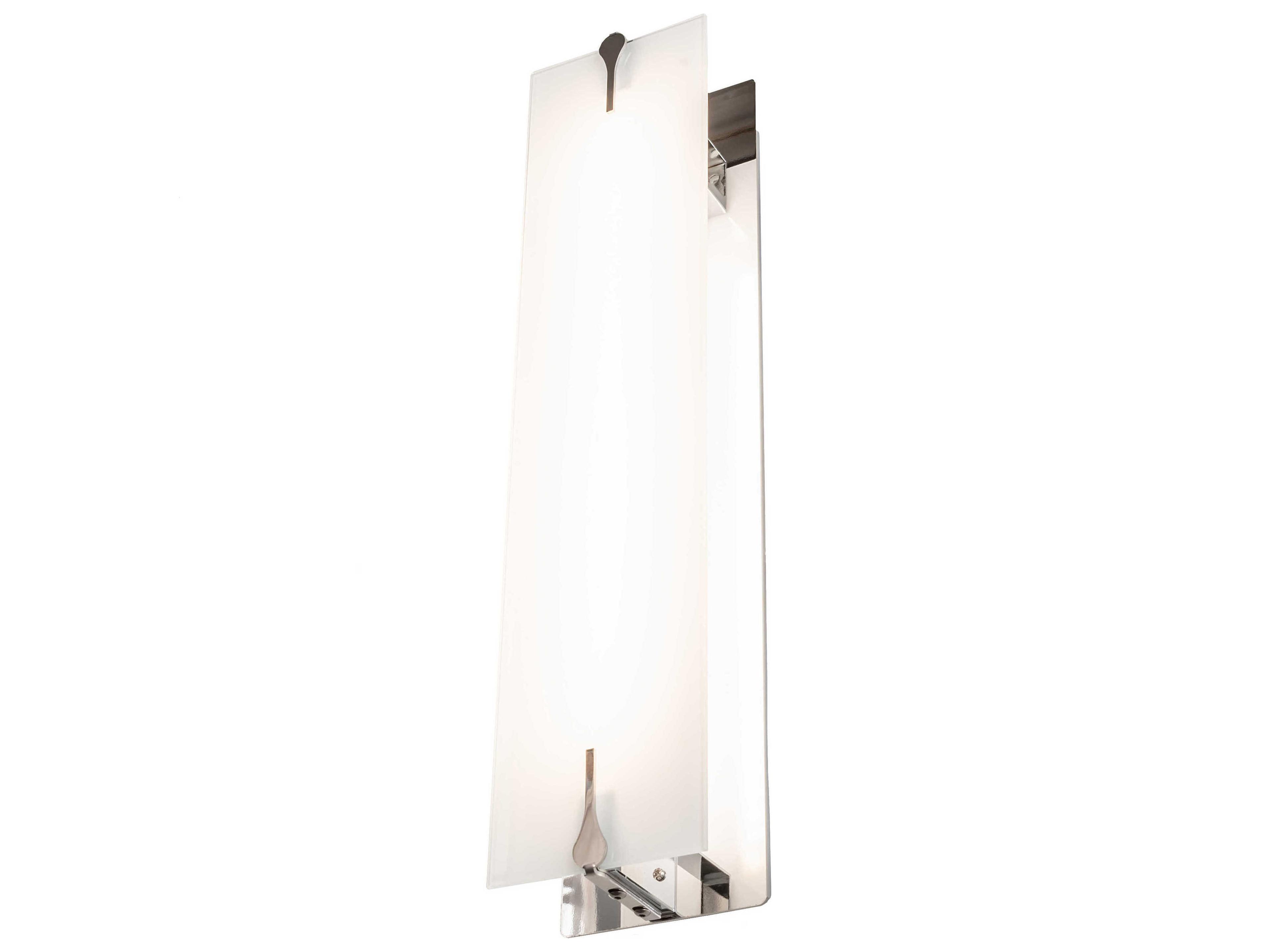 Meyda Chrome Glass LED Vanity Light