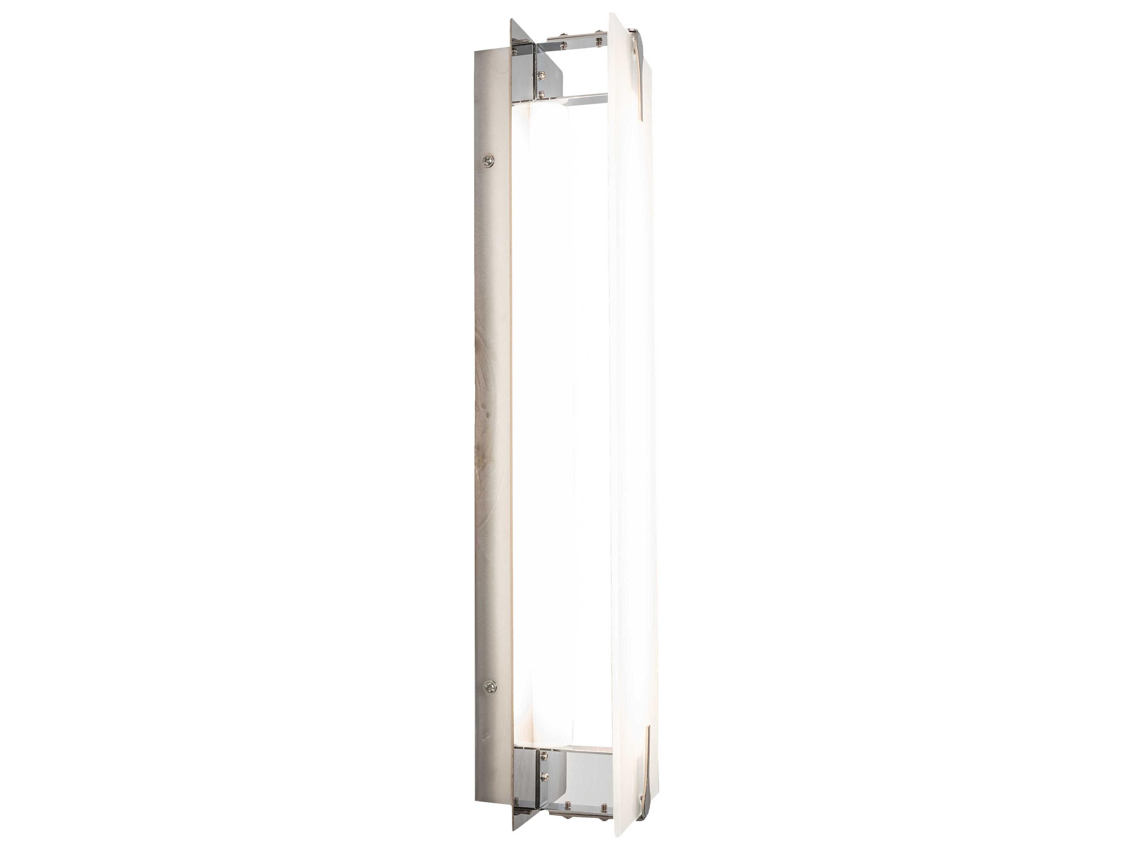 Meyda Chrome Glass LED Vanity Light