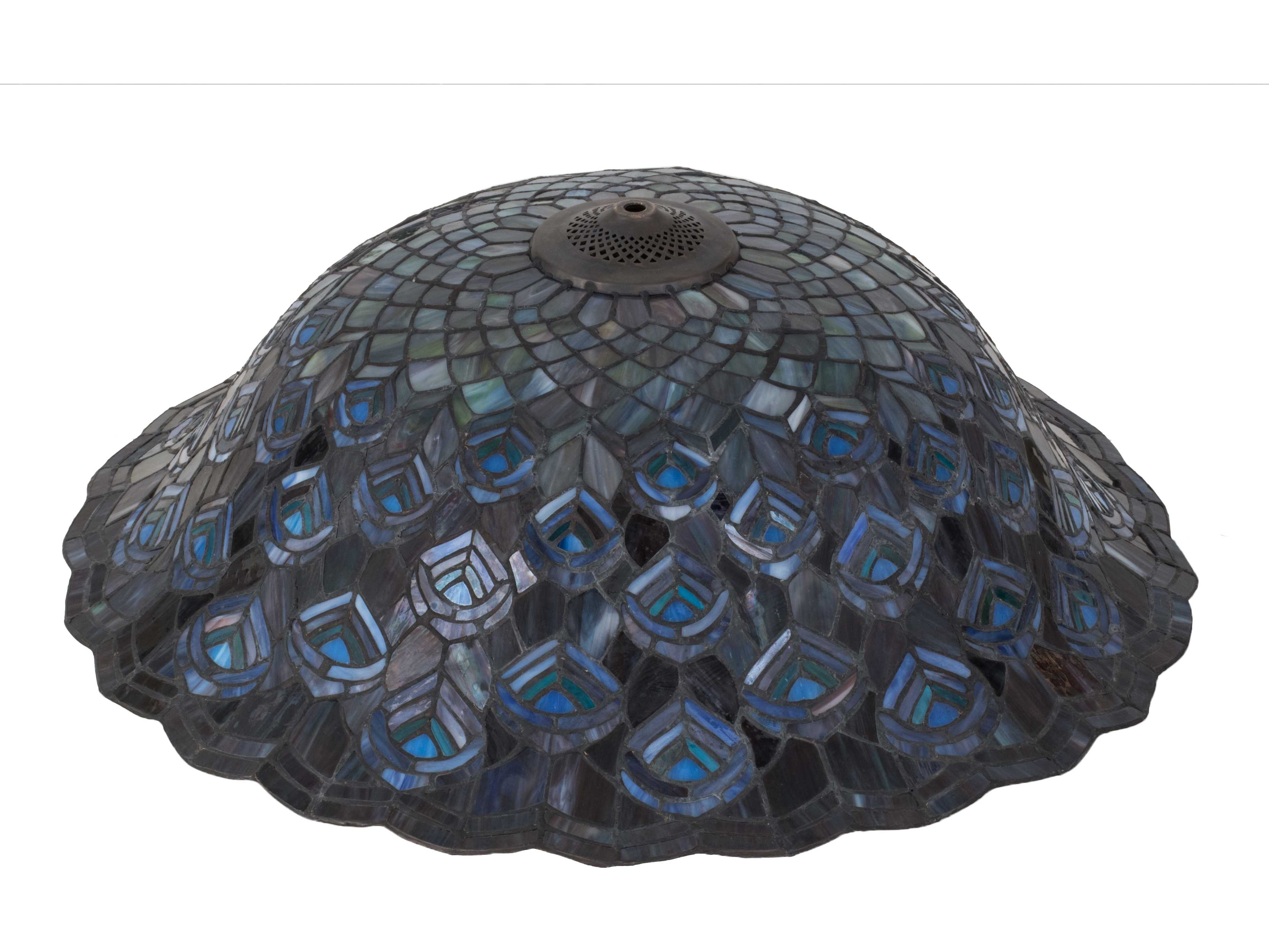 Meyda Lighting Tiffany Peacock Feather Green 24" Shade